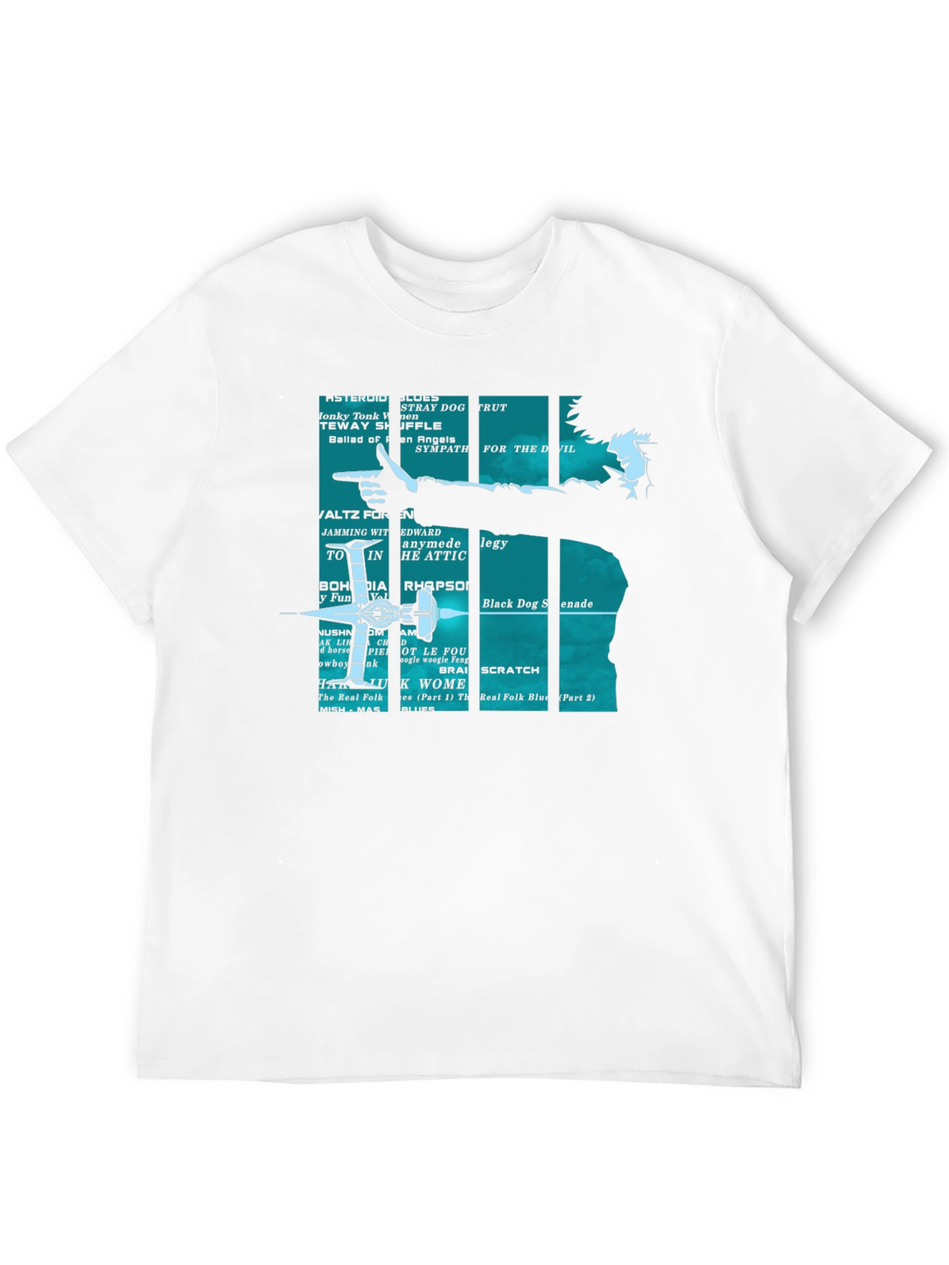 Cowboy Bebop Album Tracklist T-Shirt