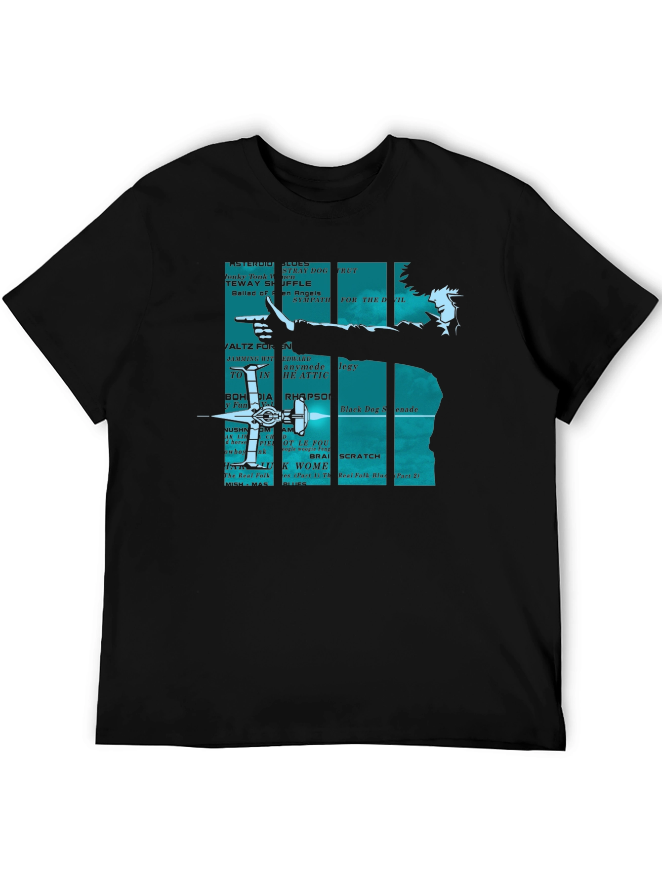 Cowboy Bebop Album Tracklist T-Shirt