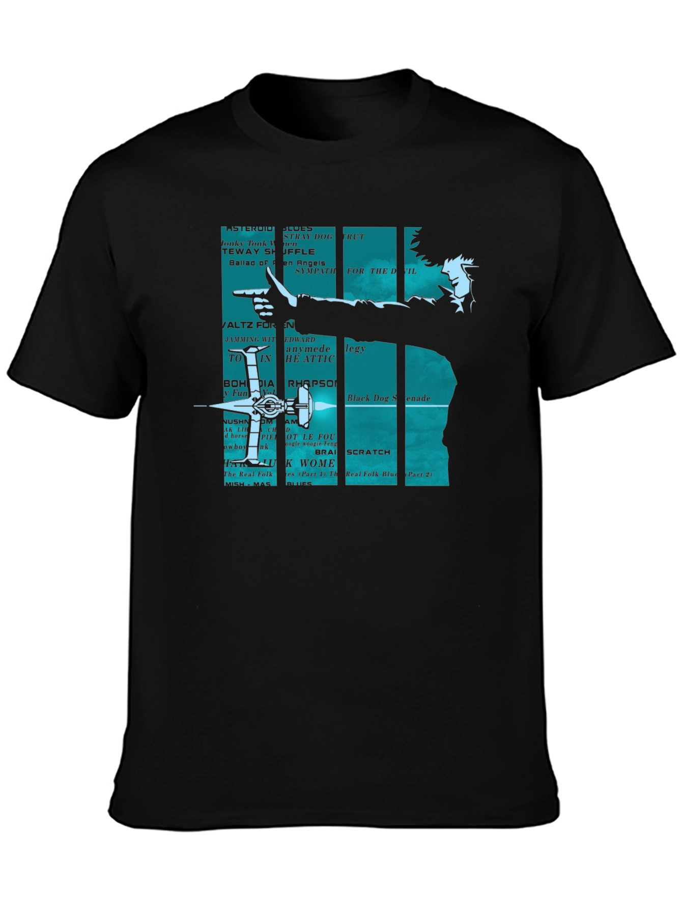 Cowboy Bebop Album Tracklist T-Shirt