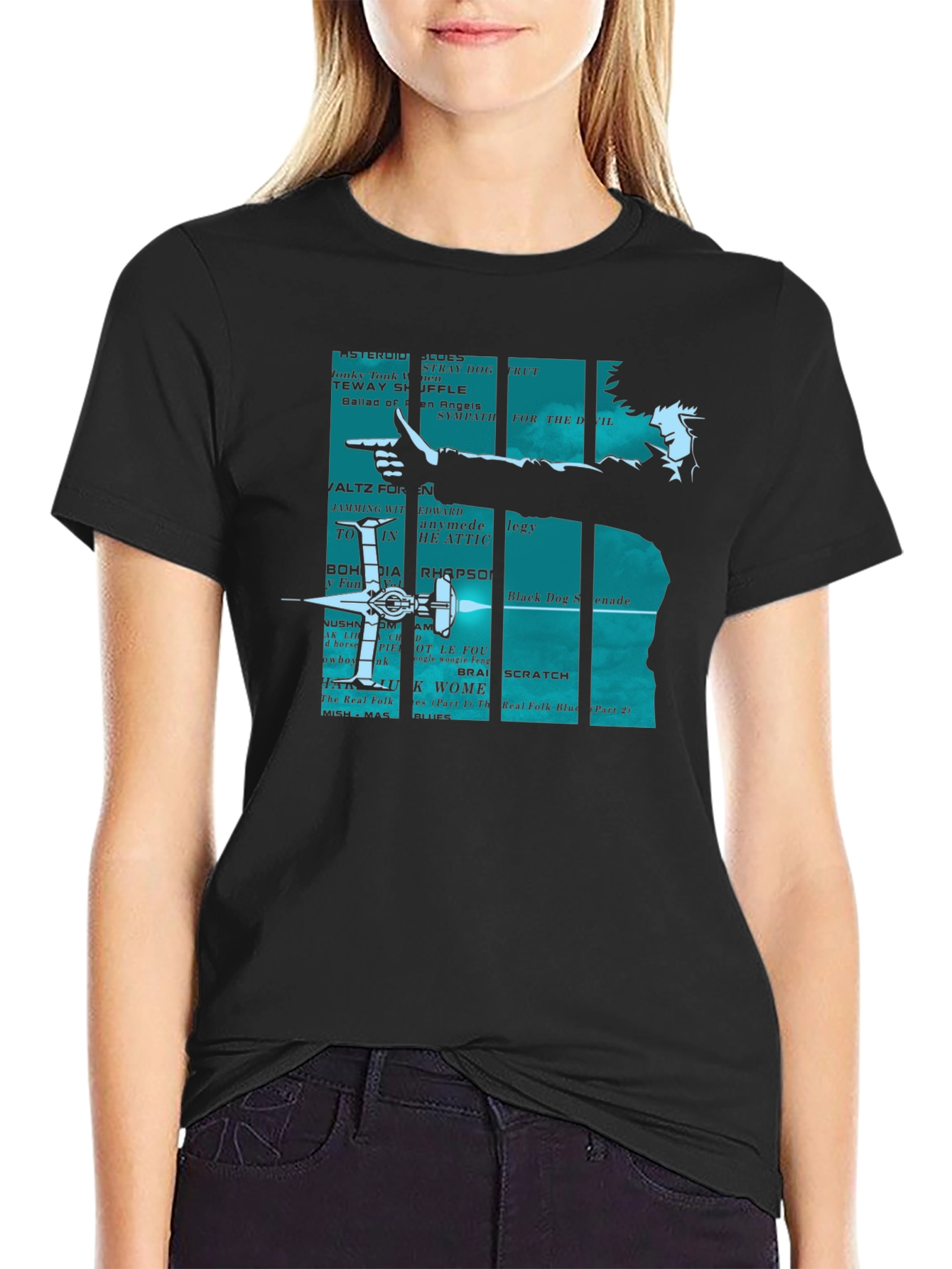 Cowboy Bebop Album Tracklist T-Shirt