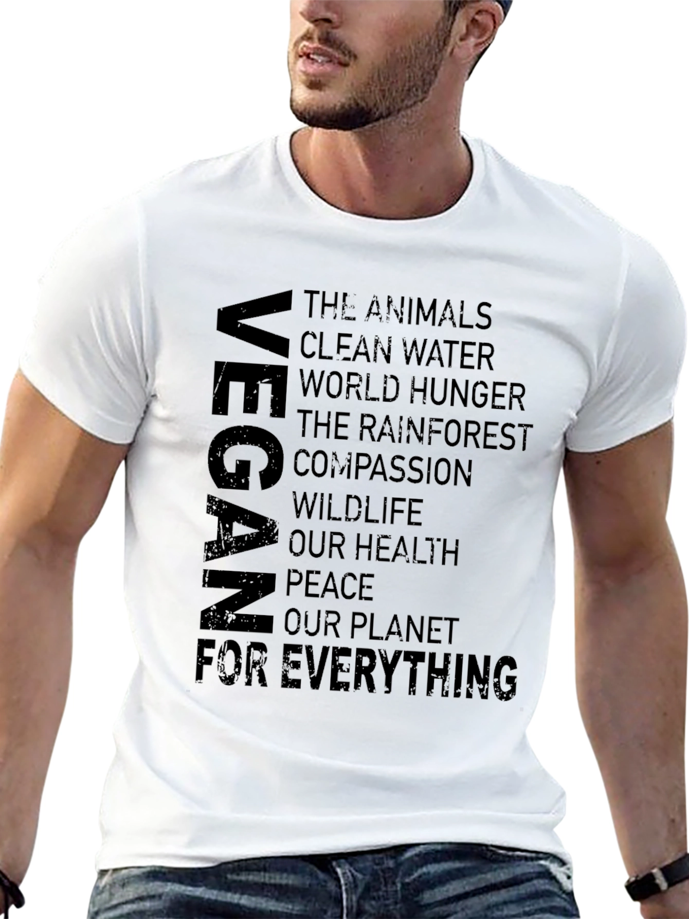 Vegan Cause T-Shirt: Animals Planet and More!