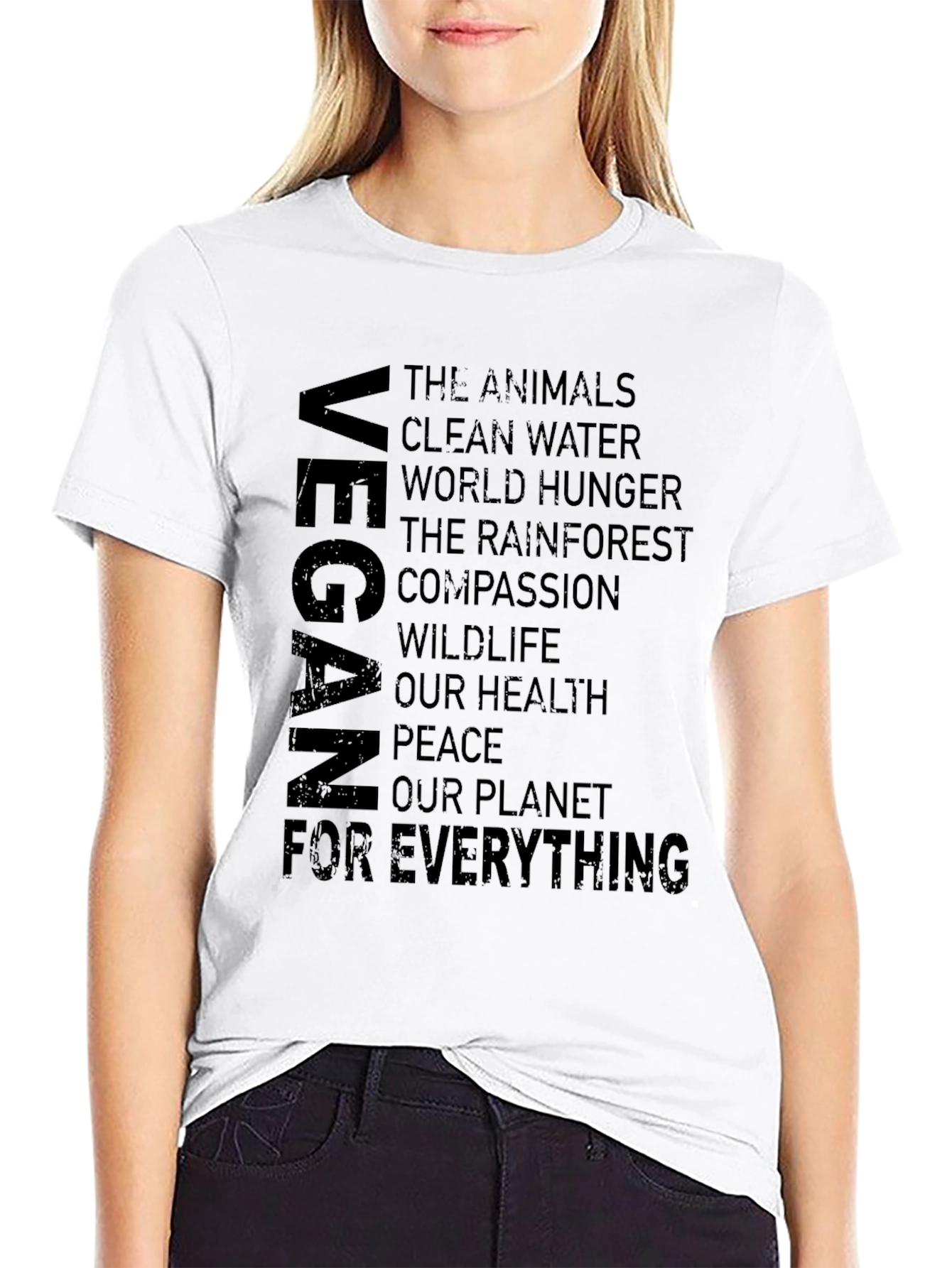 Vegan Cause T-Shirt: Animals Planet and More!