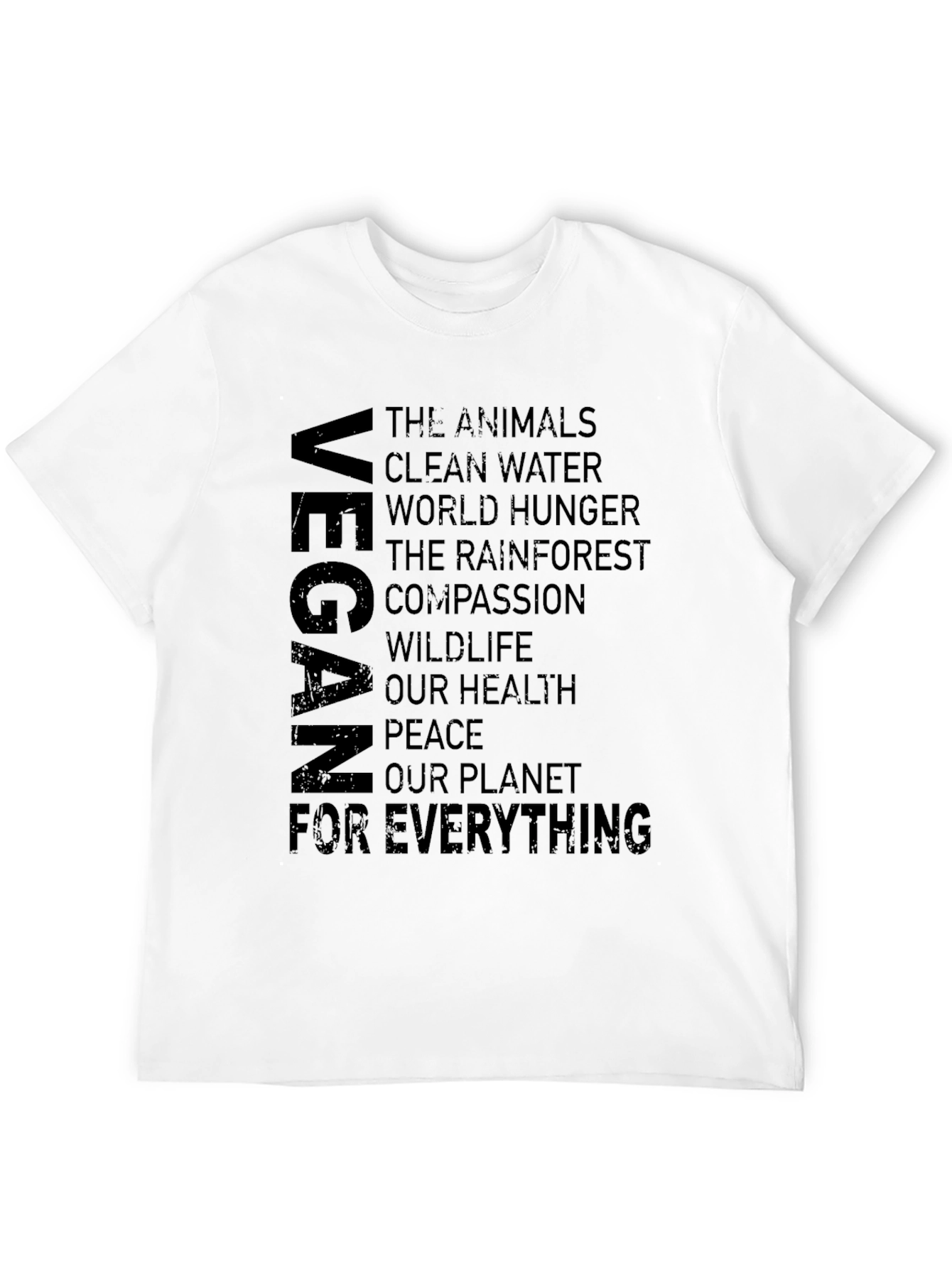 Vegan Cause T-Shirt: Animals Planet and More!