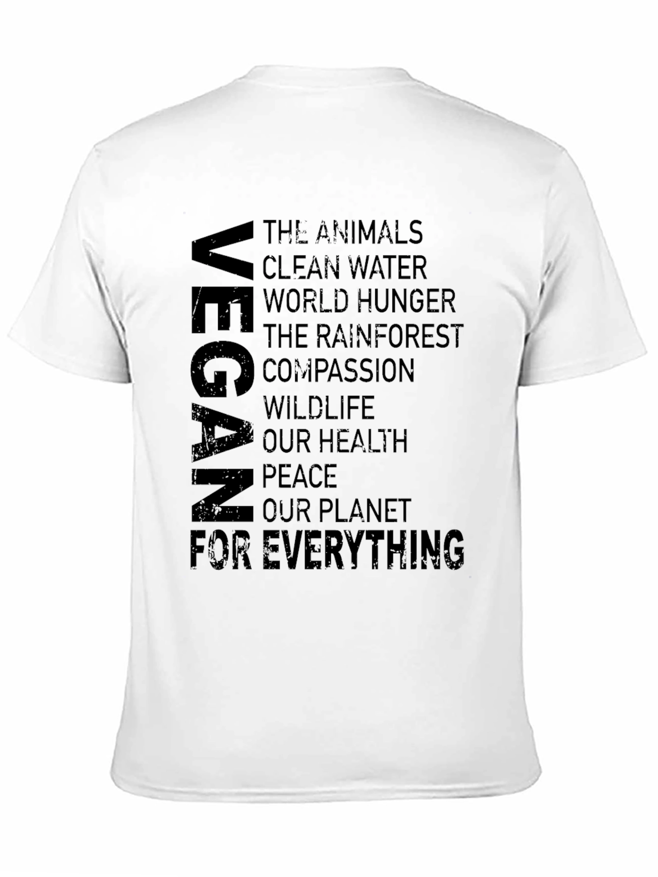 Vegan Cause T-Shirt: Animals Planet and More!