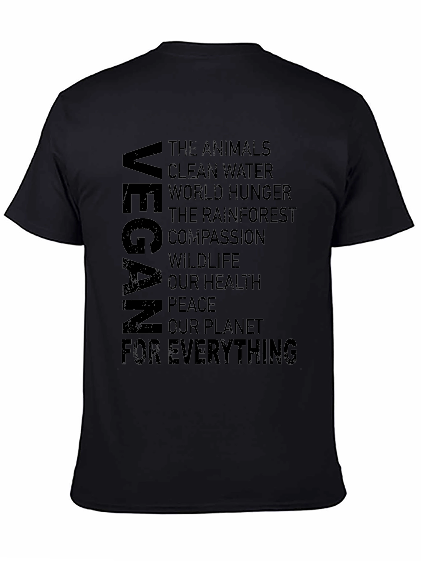 Vegan Cause T-Shirt: Animals Planet and More!