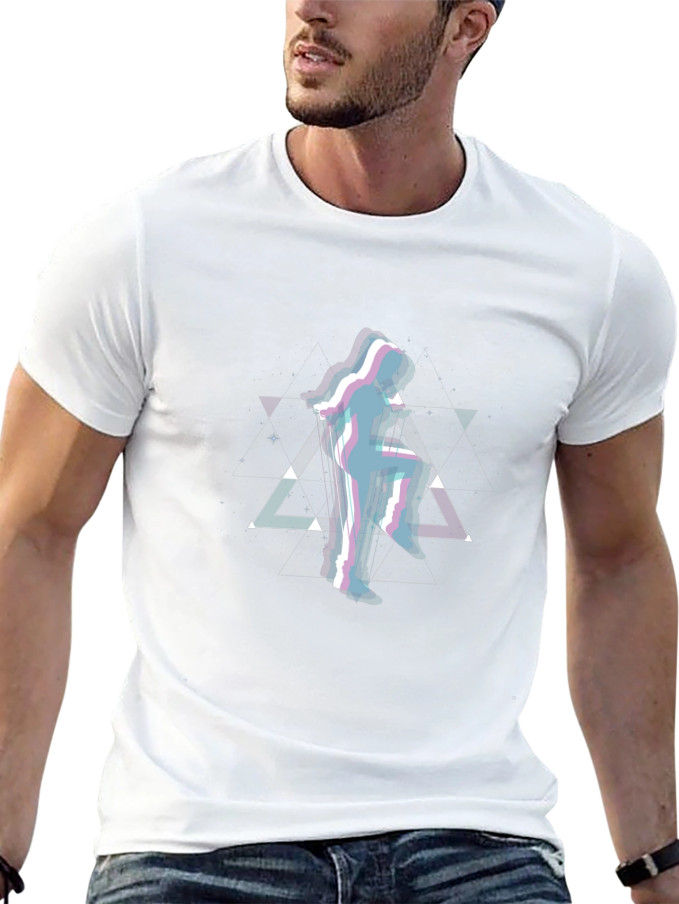Retro Triangles Dance T-Shirt