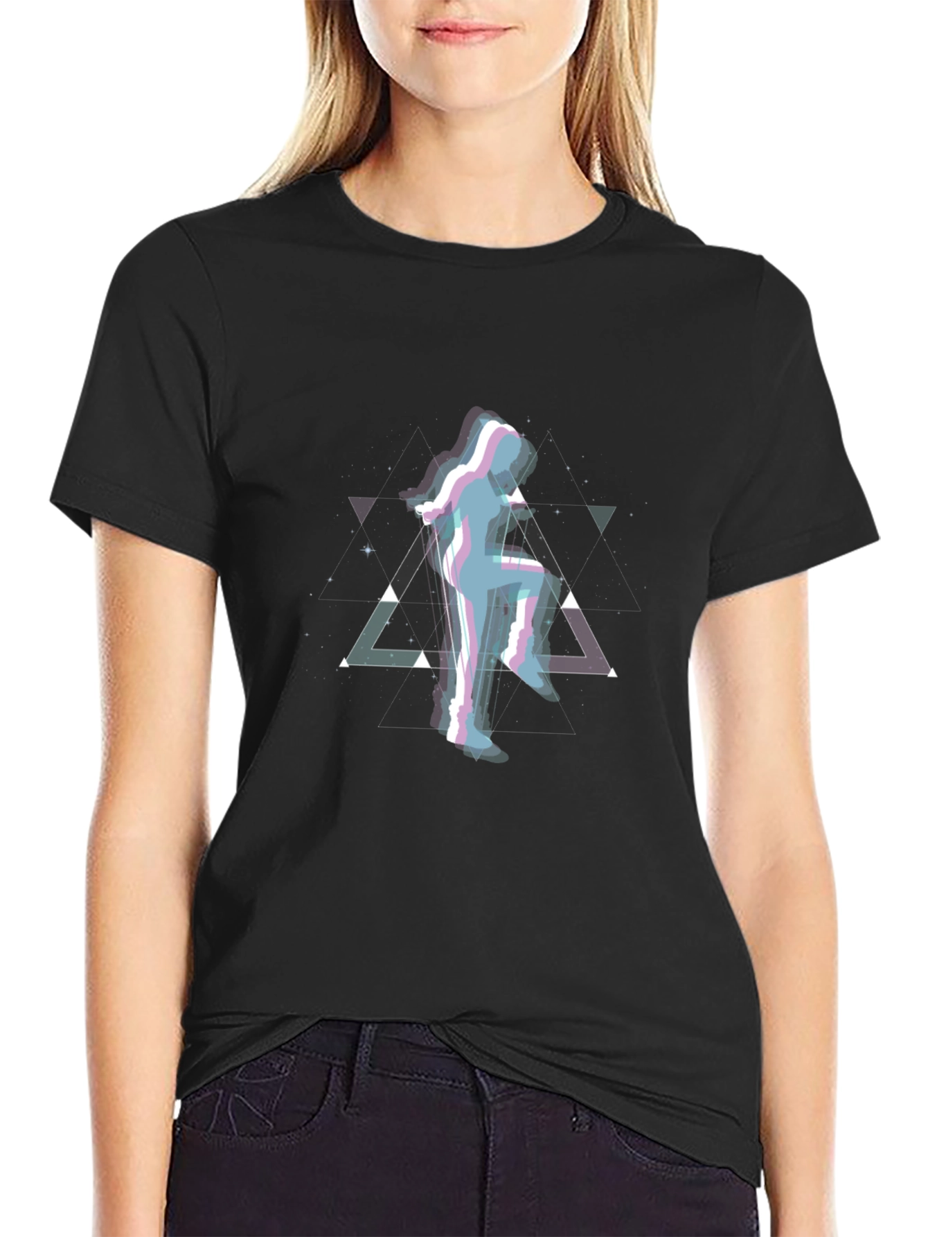 Retro Triangles Dance T-Shirt