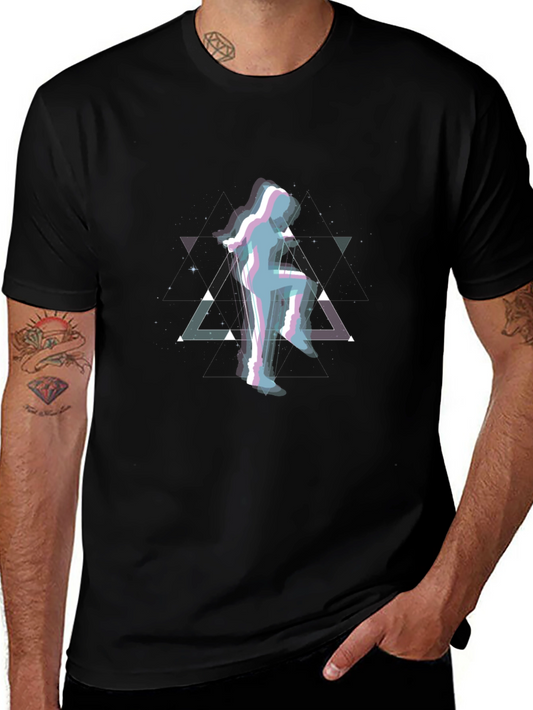 Retro Triangles Dance T-Shirt