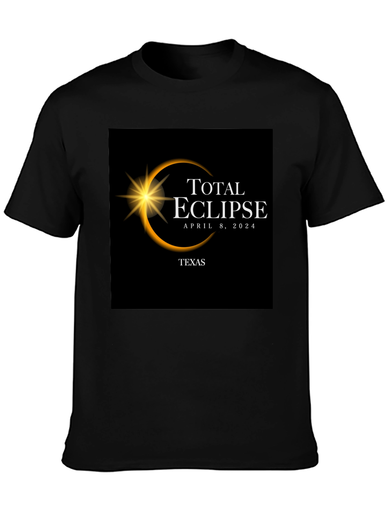 Total Eclipse April 8 2024 Texas T-Shirt