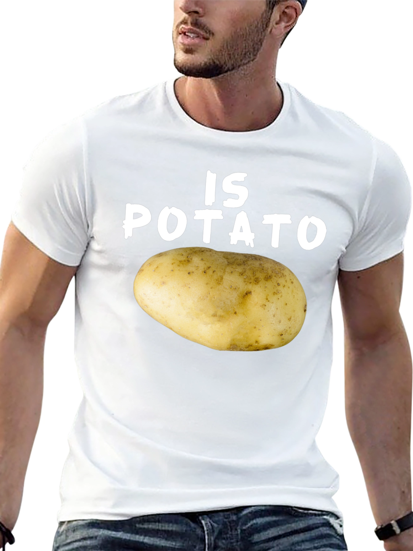 Is Potato T-Shirt Funny Graphic Tee