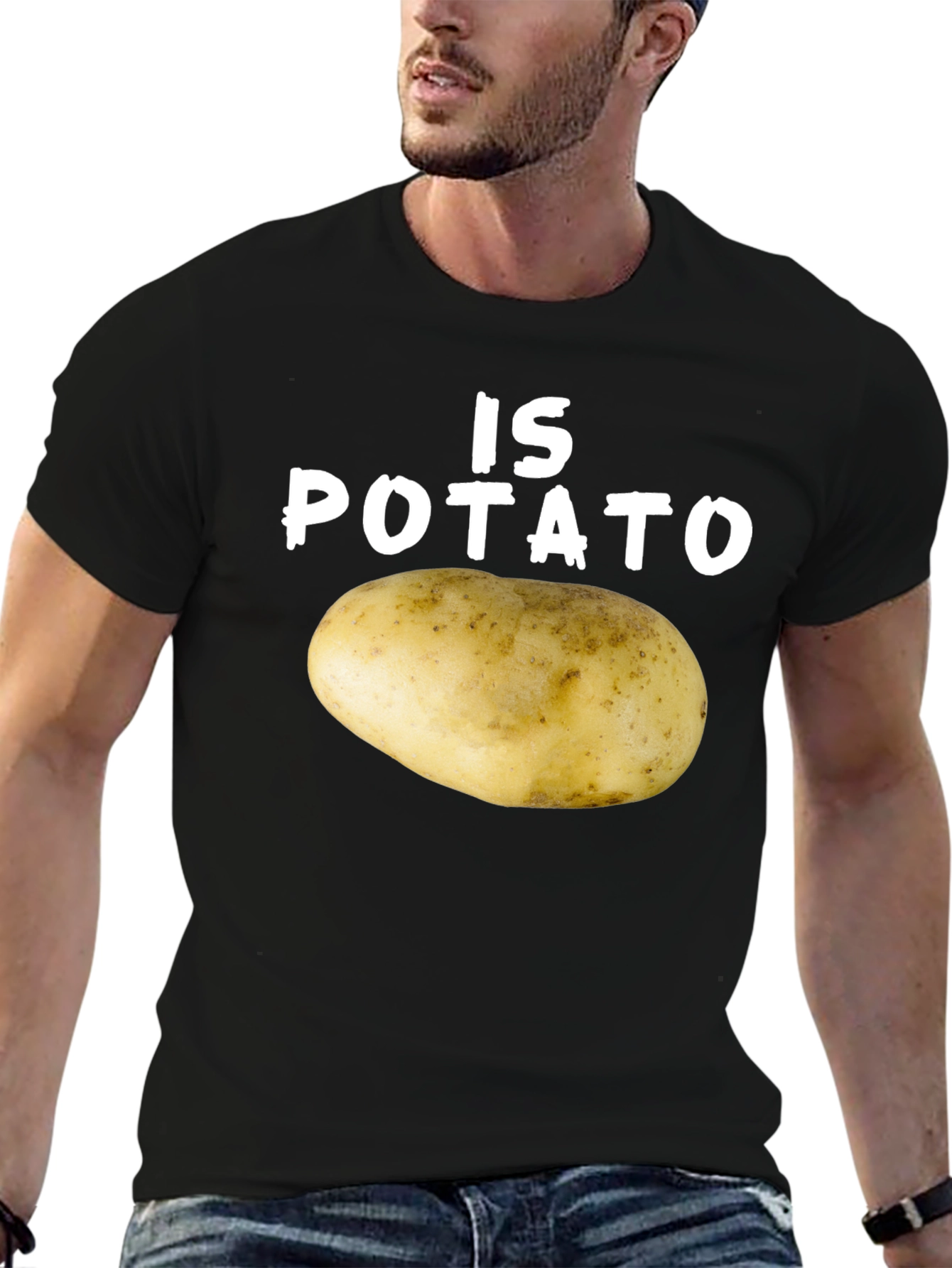 Is Potato T-Shirt Funny Graphic Tee