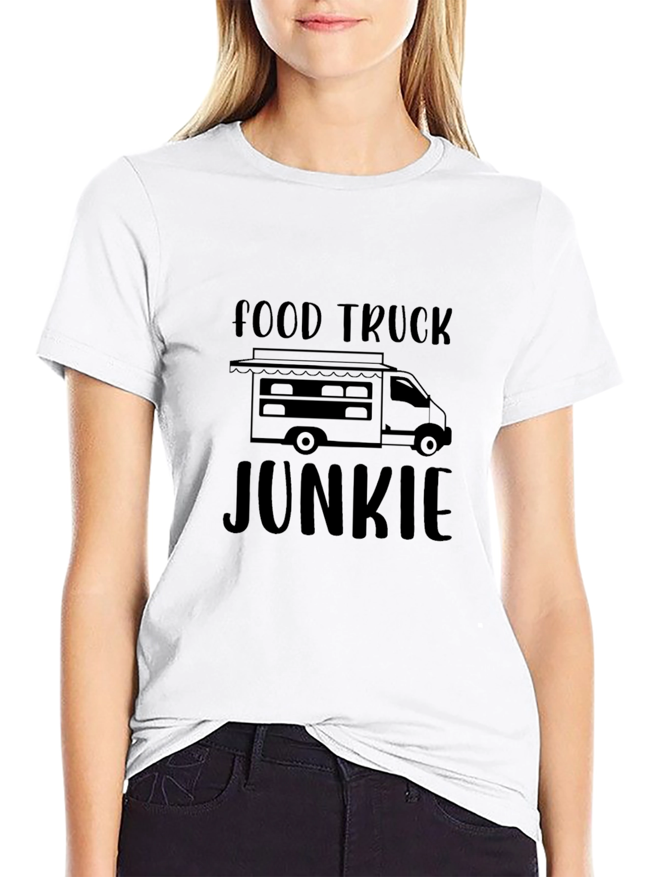 Food Truck Junkie Graphic T-Shirt