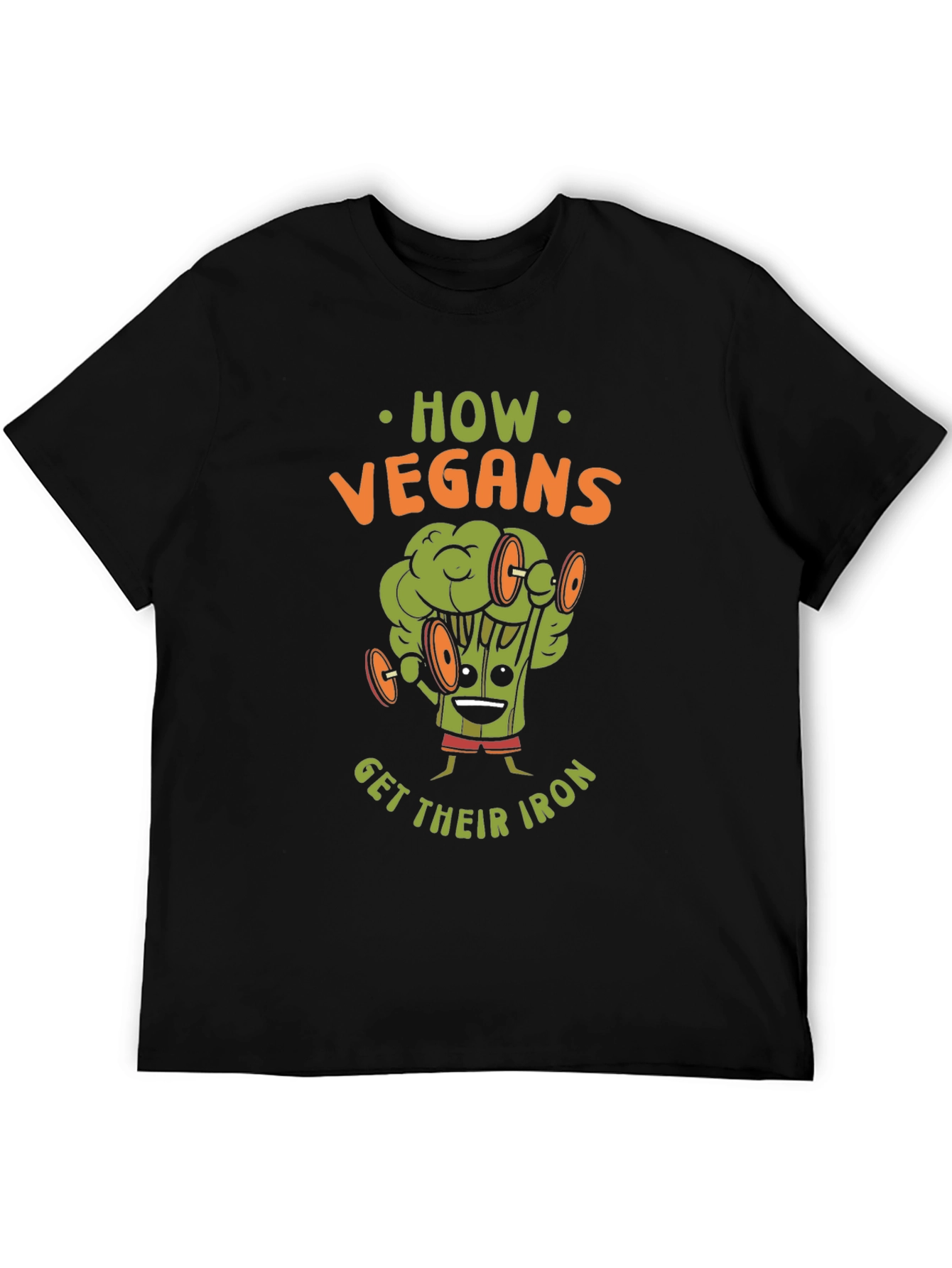 Vegan Broccoli Iron T-Shirt
