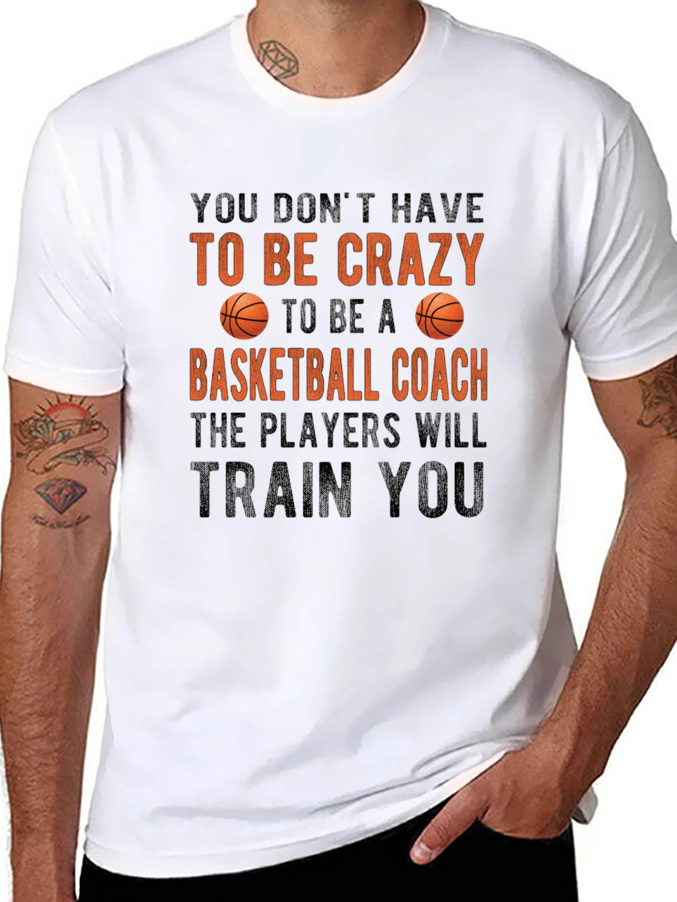 Basketball Coach Crazy T-Shirt