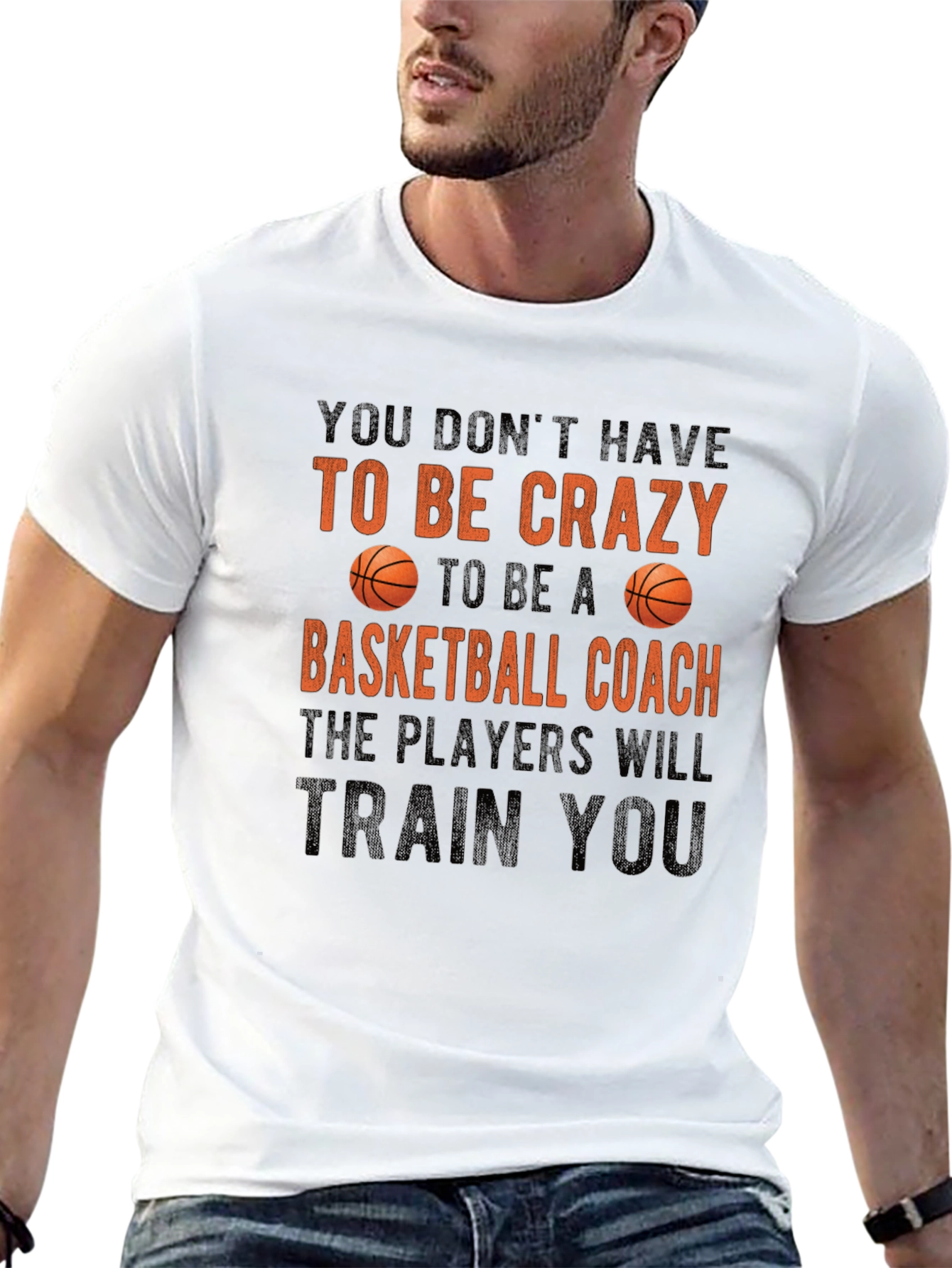 Basketball Coach Crazy T-Shirt