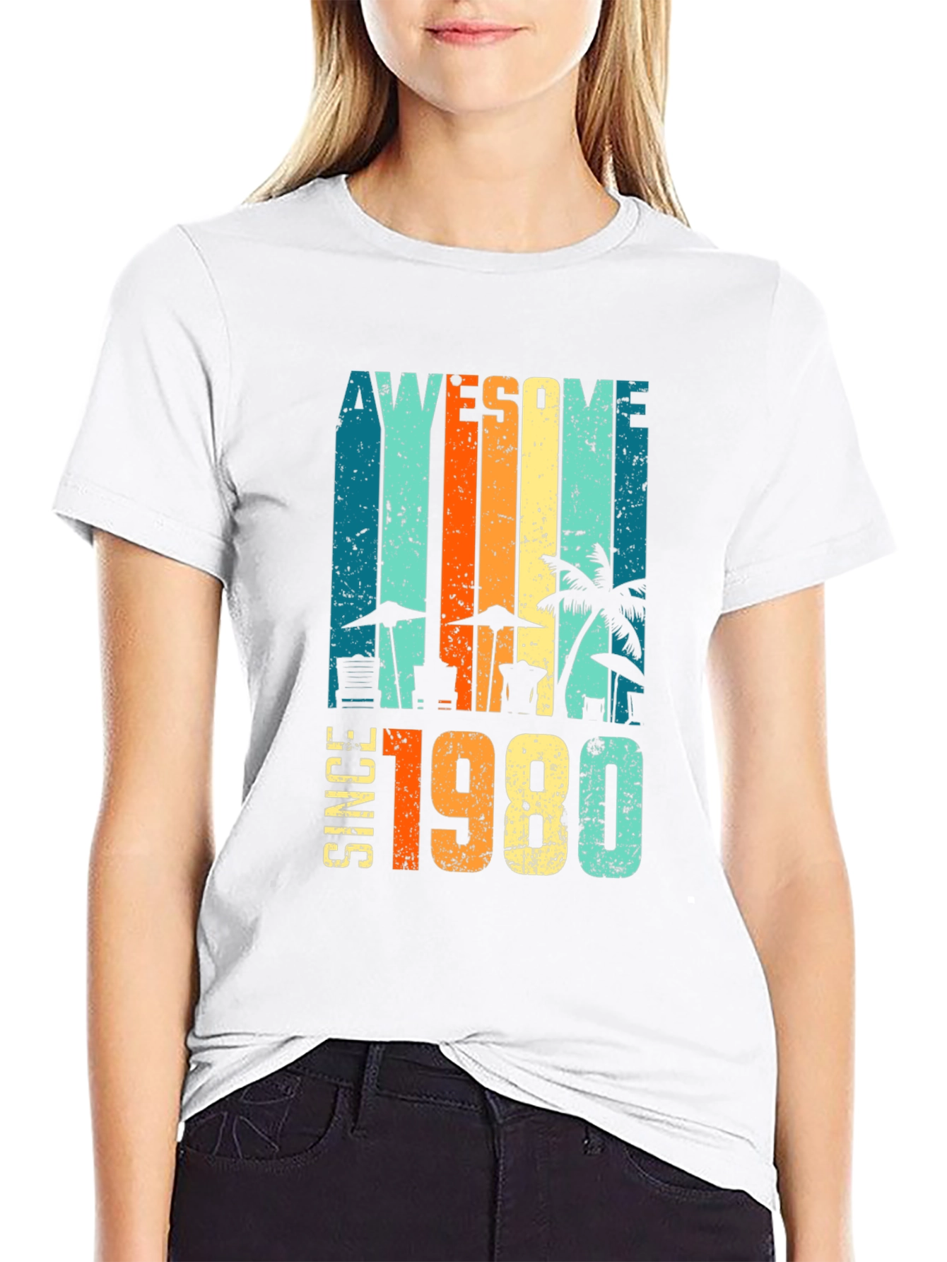 Awesome Since 1980 Retro T-Shirt
