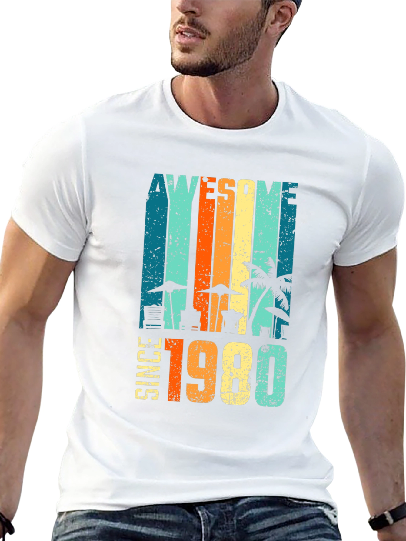 Awesome Since 1980 Retro T-Shirt