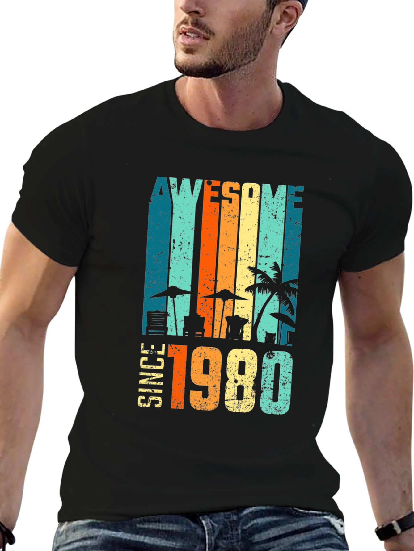 Awesome Since 1980 Retro T-Shirt