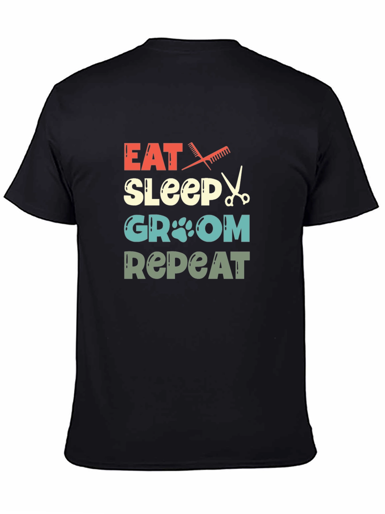 Eat Sleep Groom Repeat T-Shirt