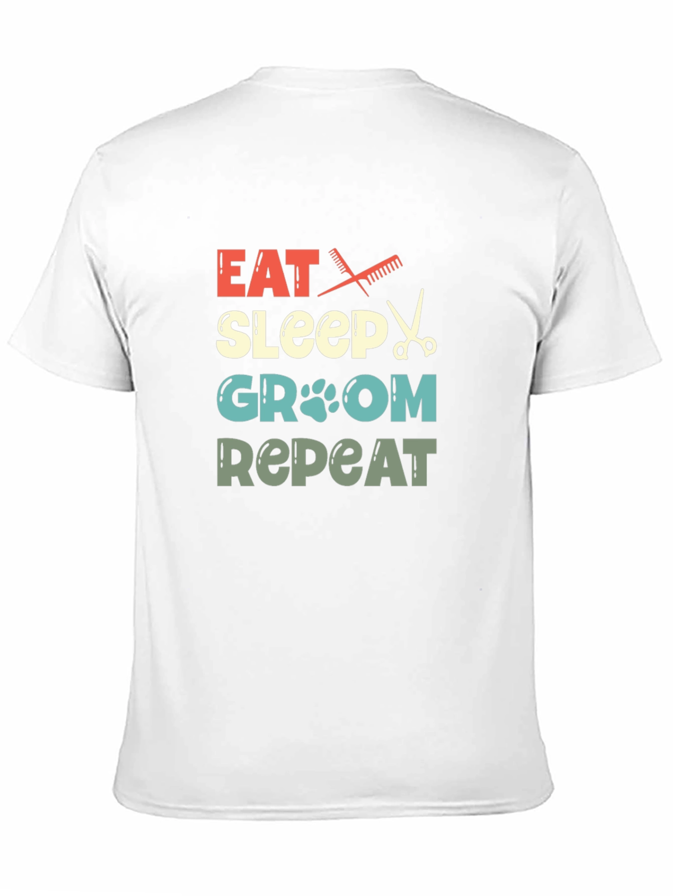 Eat Sleep Groom Repeat T-Shirt