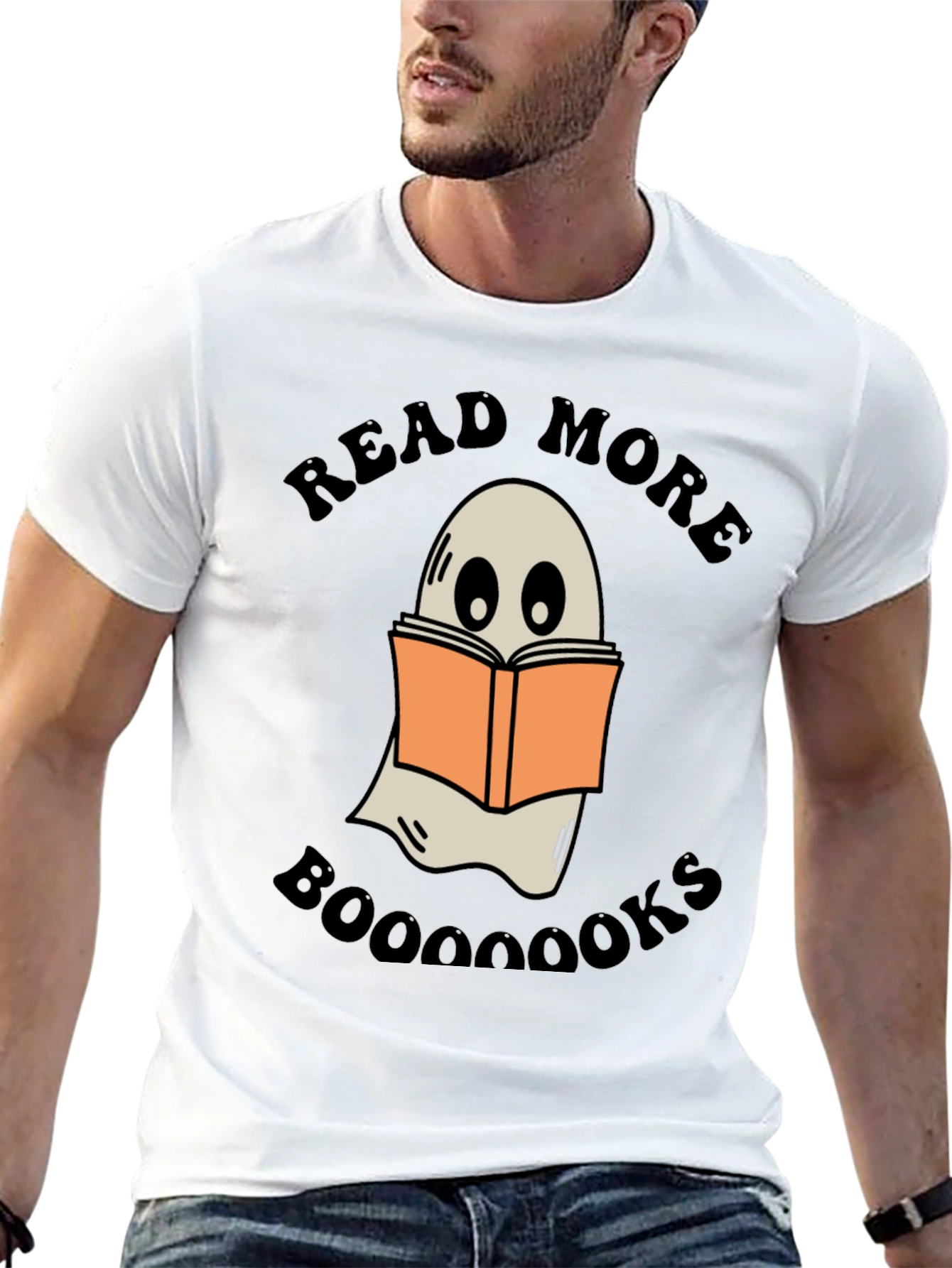 Read More Booooooks Ghost T-Shirt