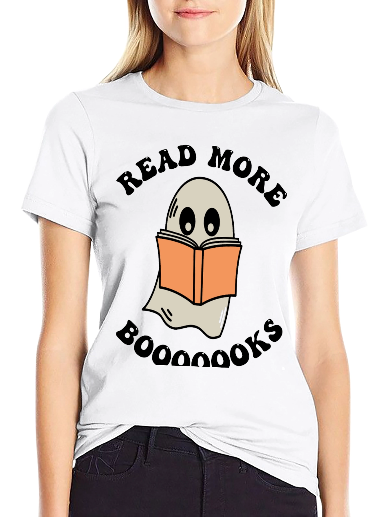 Read More Booooooks Ghost T-Shirt