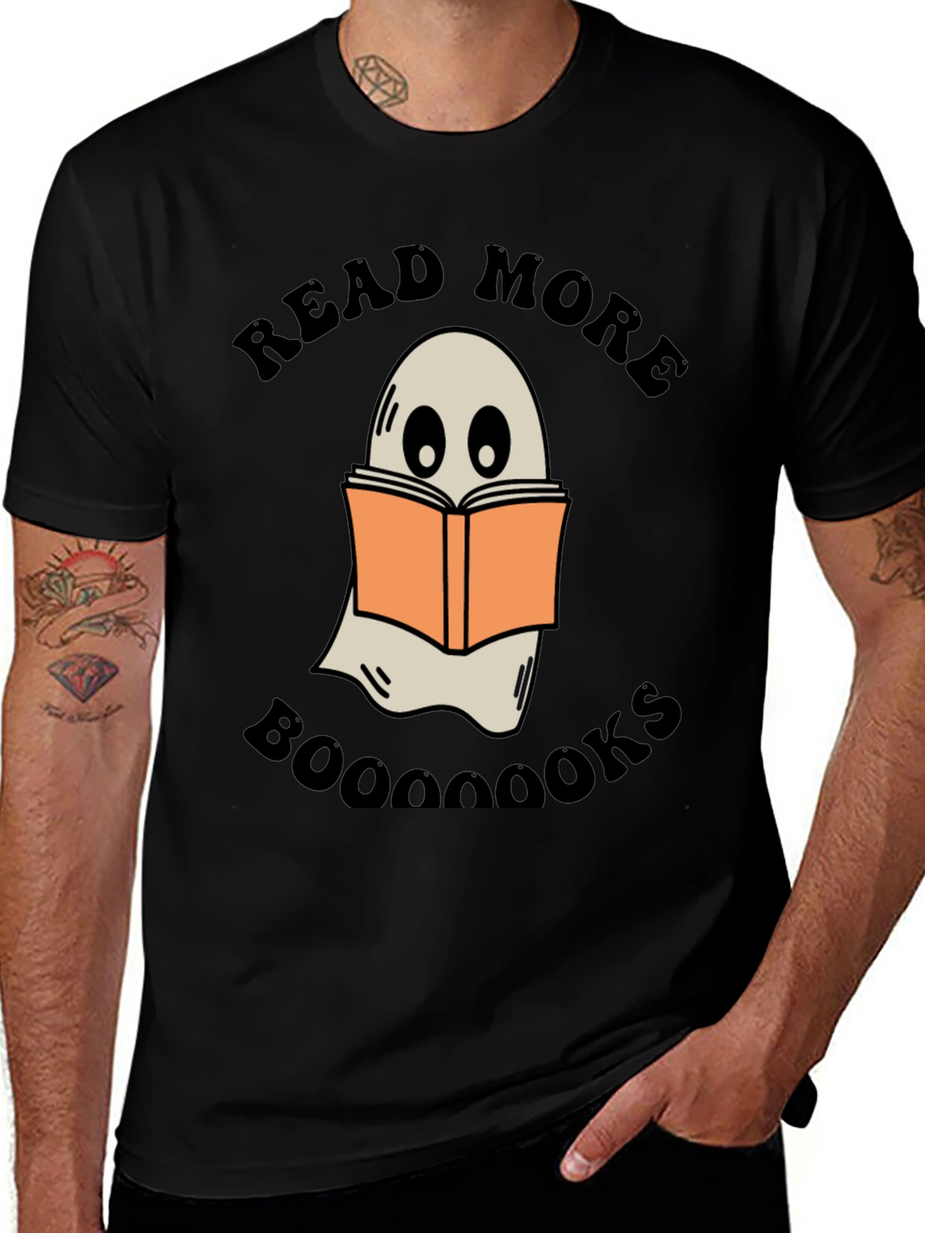 Read More Booooooks Ghost T-Shirt