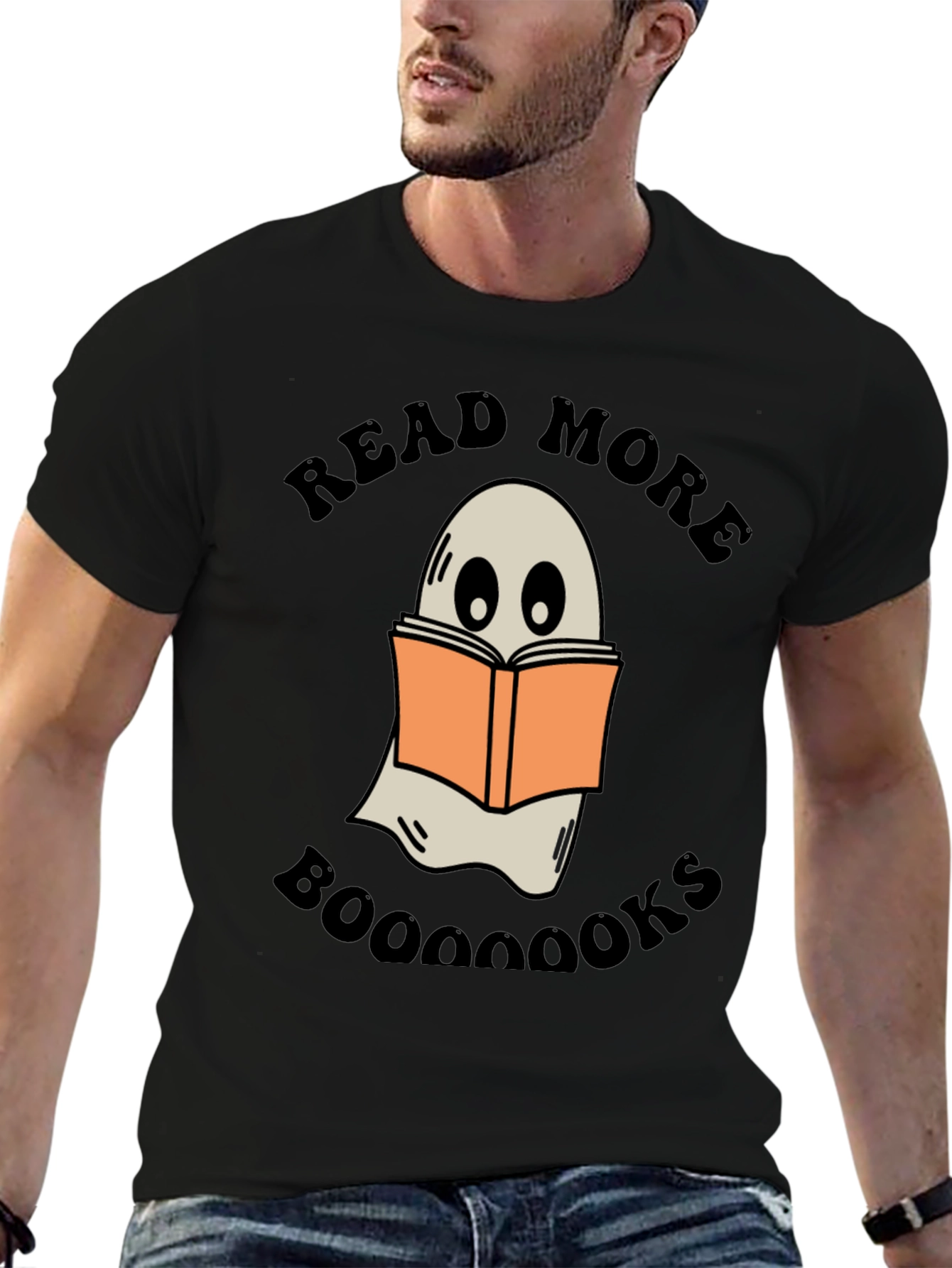 Read More Booooooks Ghost T-Shirt