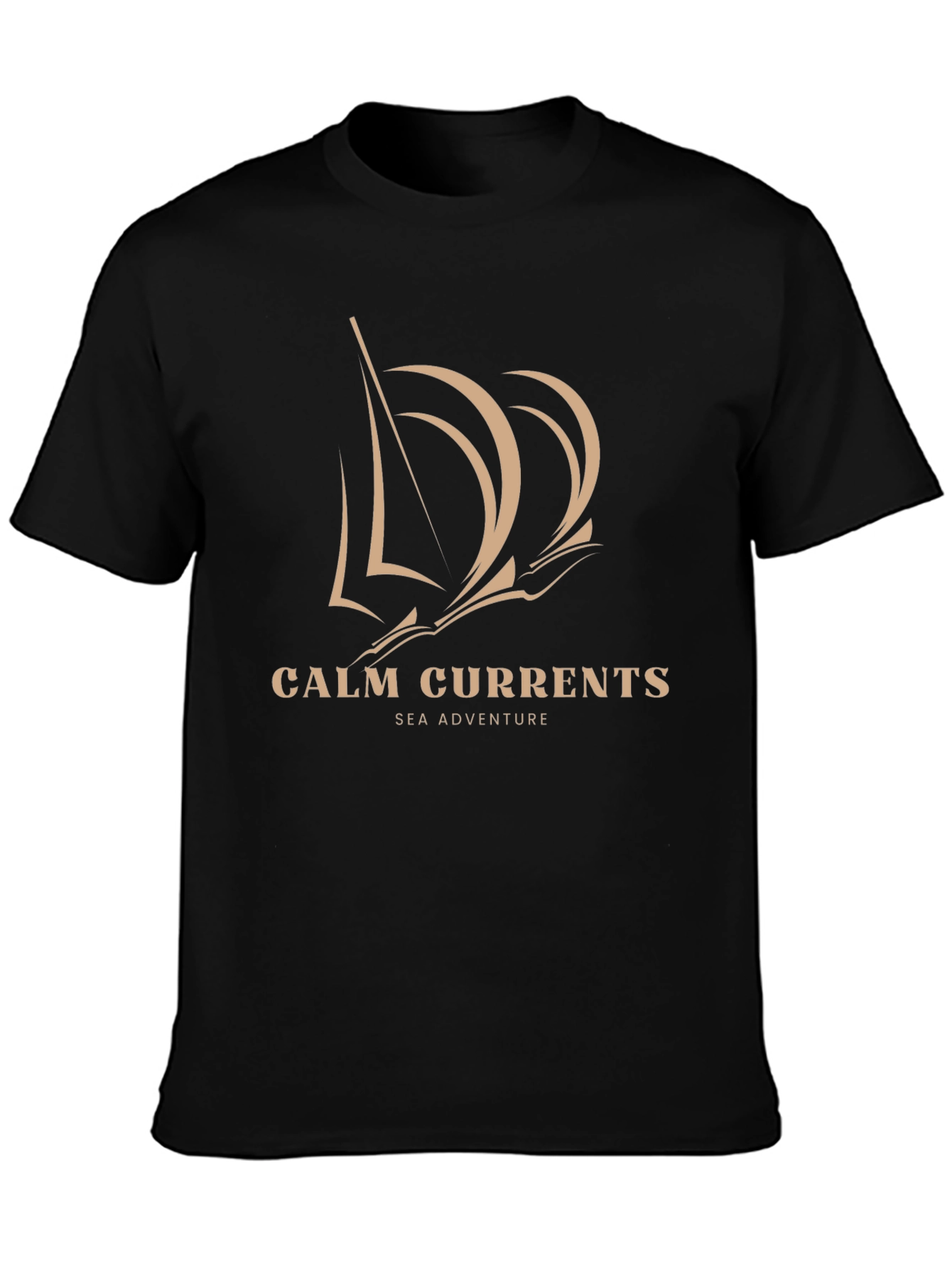 Calm Currents Graphic Tee - Sea Adventure Shirt