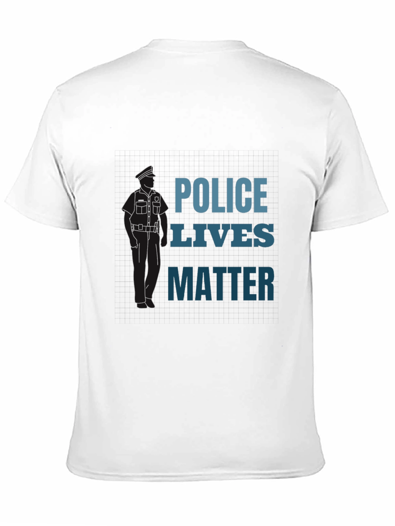 Police Lives Matter Graphic Tee - Black