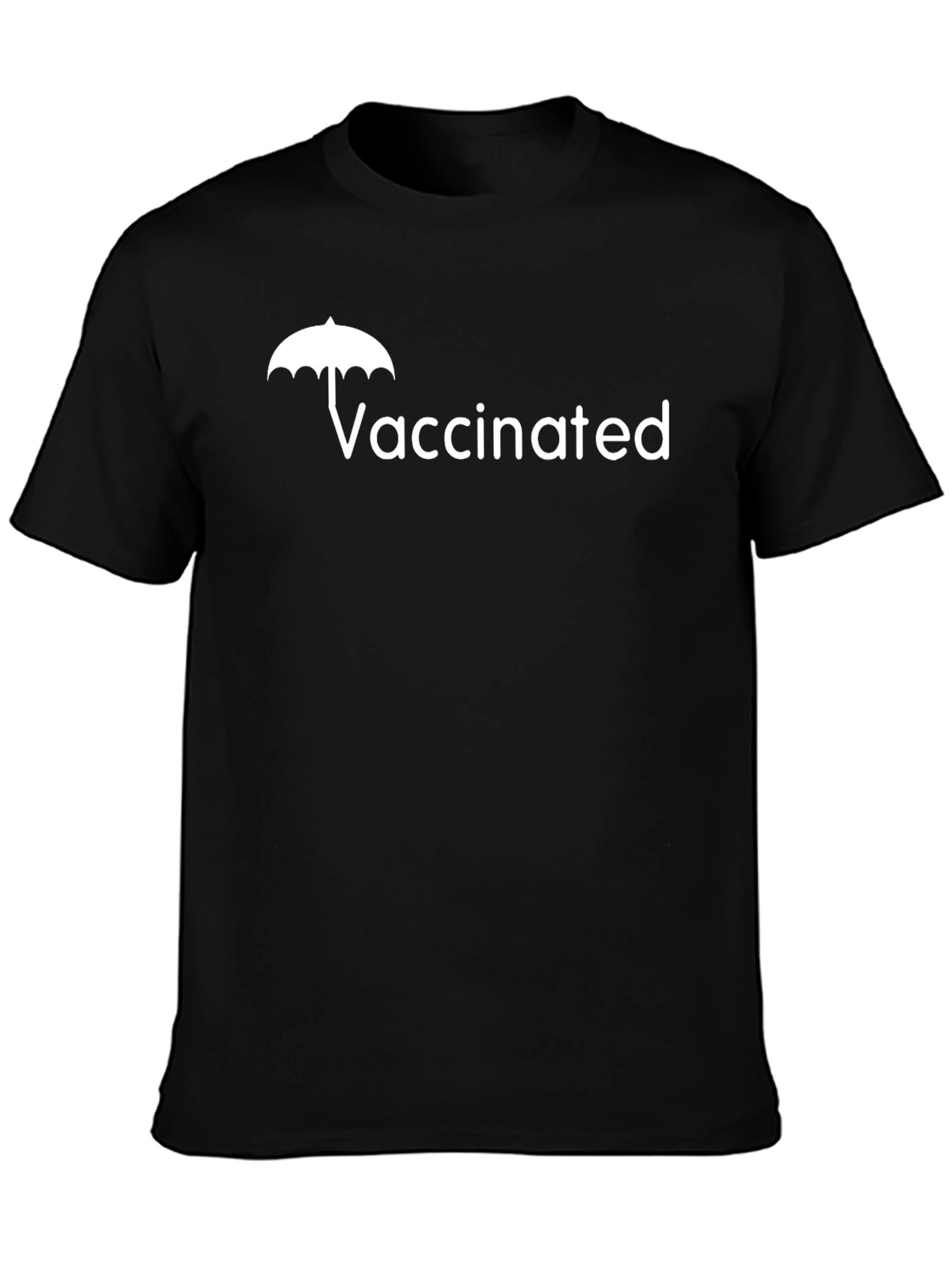 Vaccinated Umbrella T-Shirt - Stay Safe & Stylish