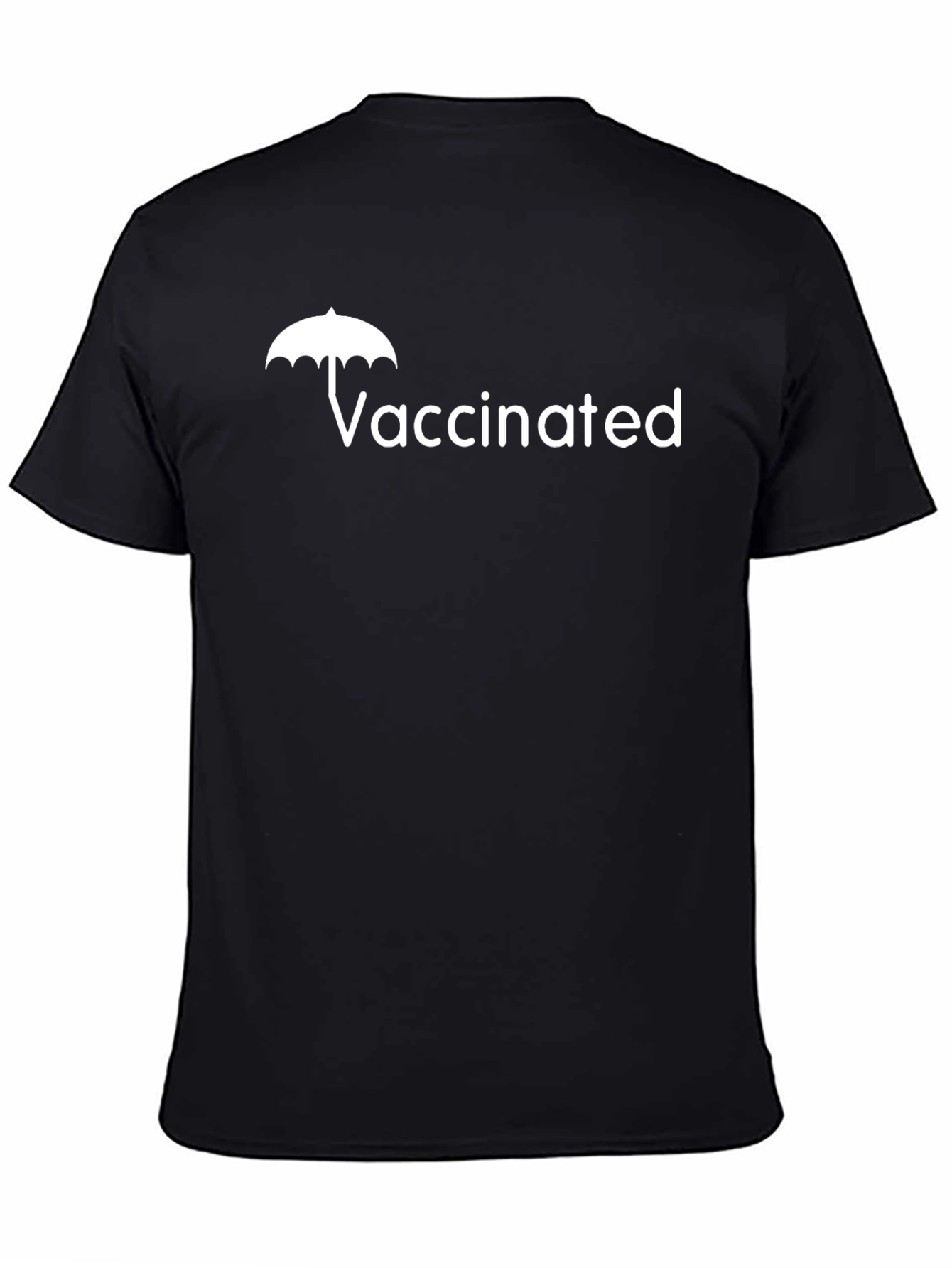 Vaccinated Umbrella T-Shirt - Stay Safe & Stylish