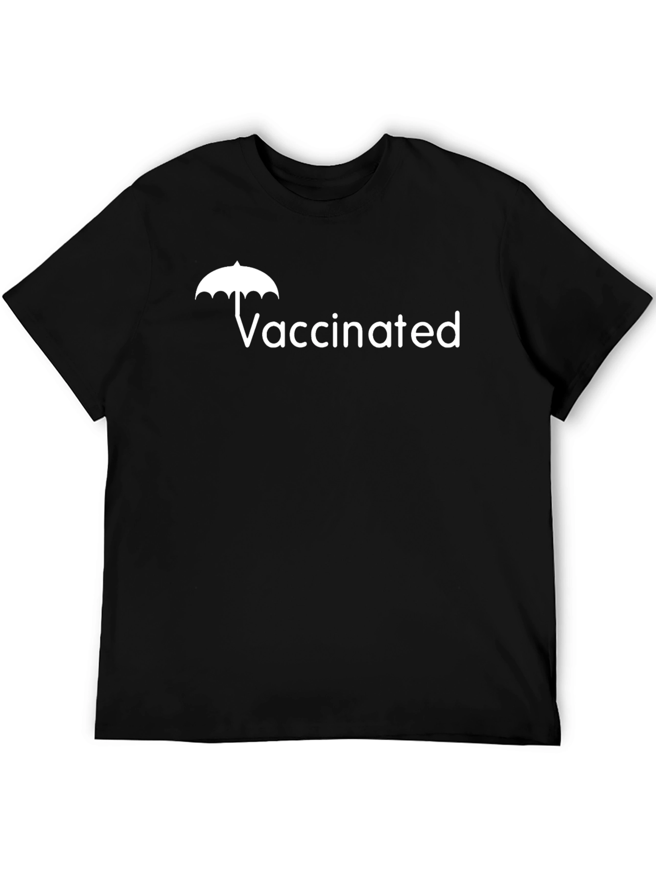 Vaccinated Umbrella T-Shirt - Stay Safe & Stylish