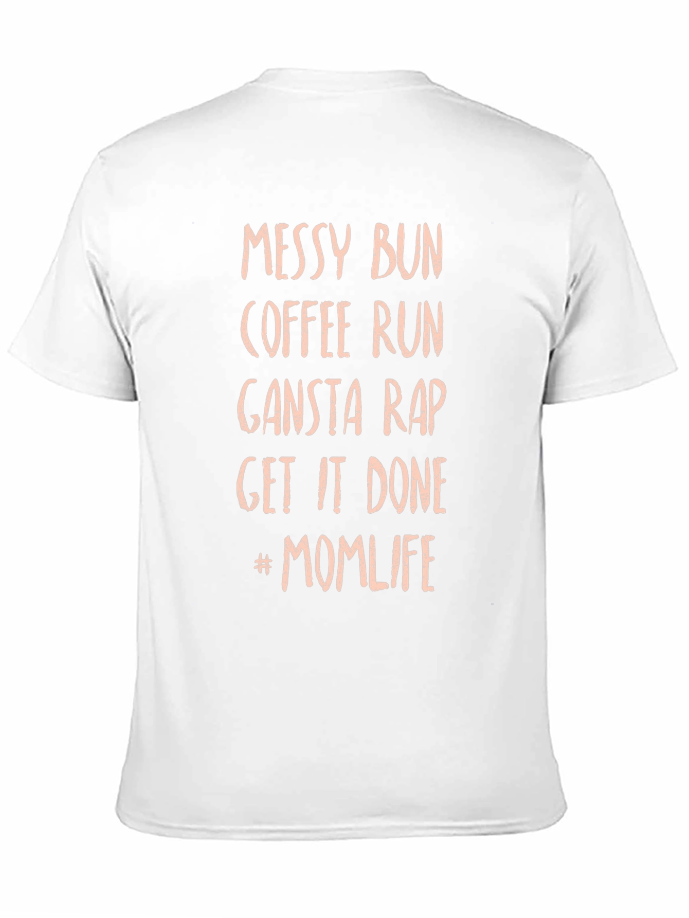 Messy Bun Mom Life Graphic Tee