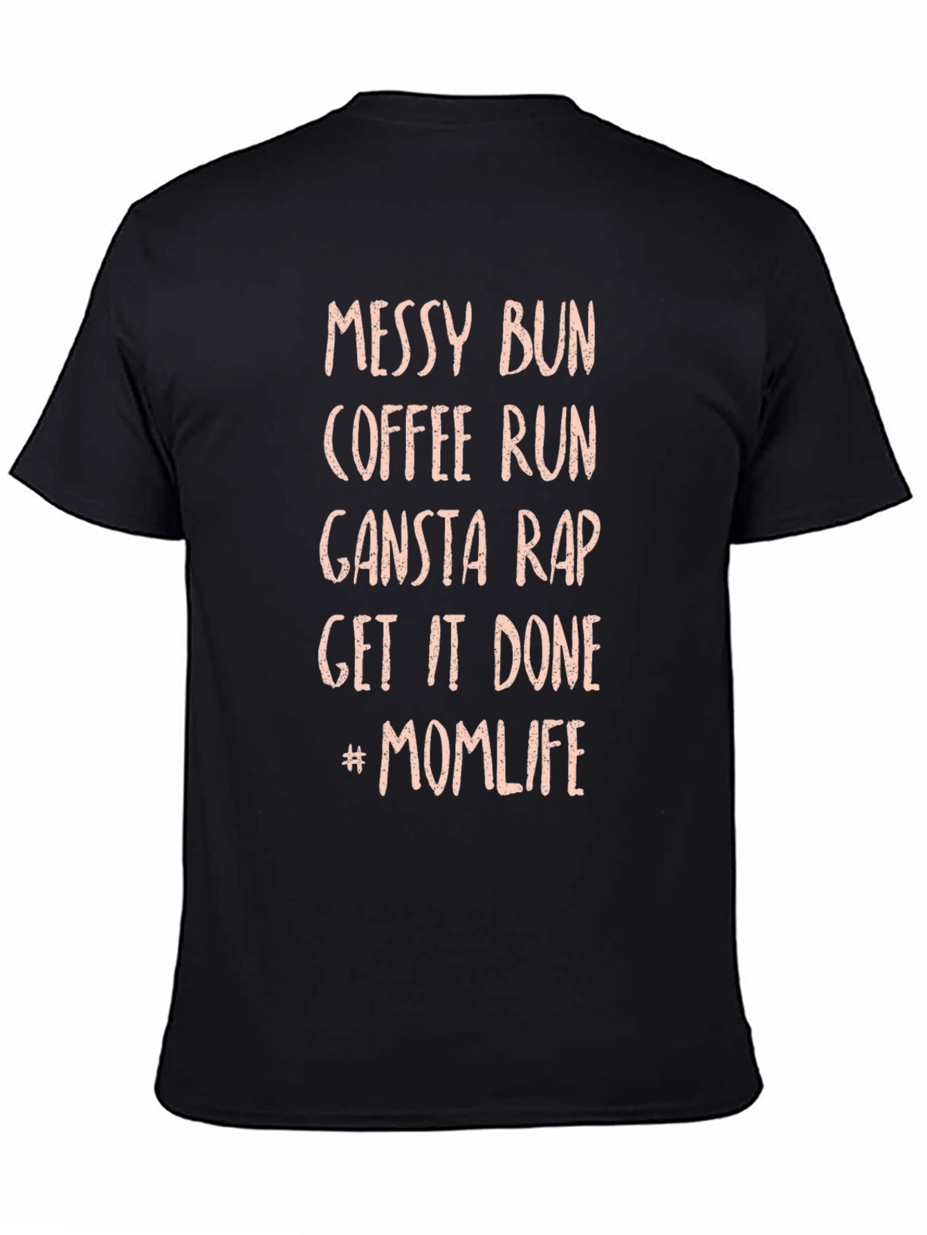 Messy Bun Mom Life Graphic Tee