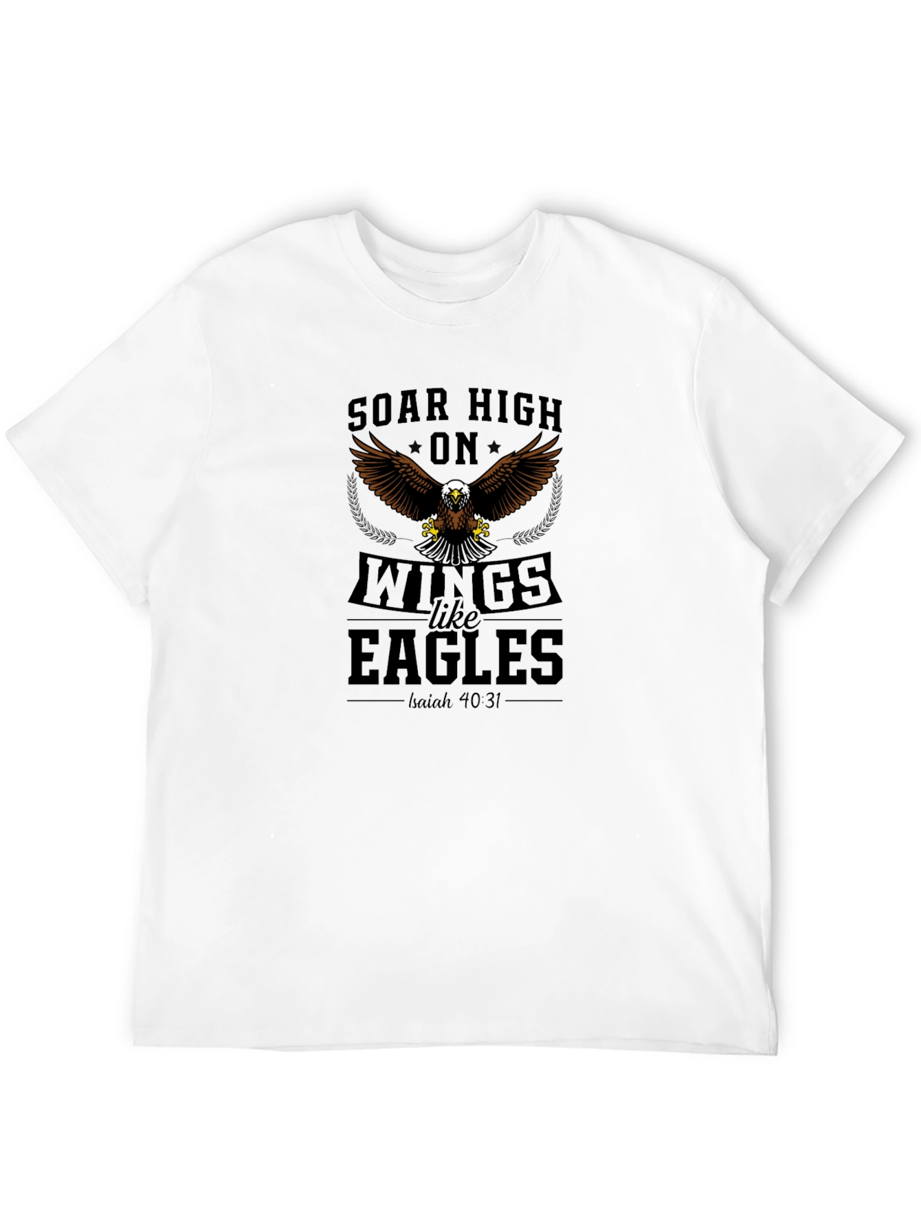 Soar High Eagle Wings Graphic Tee