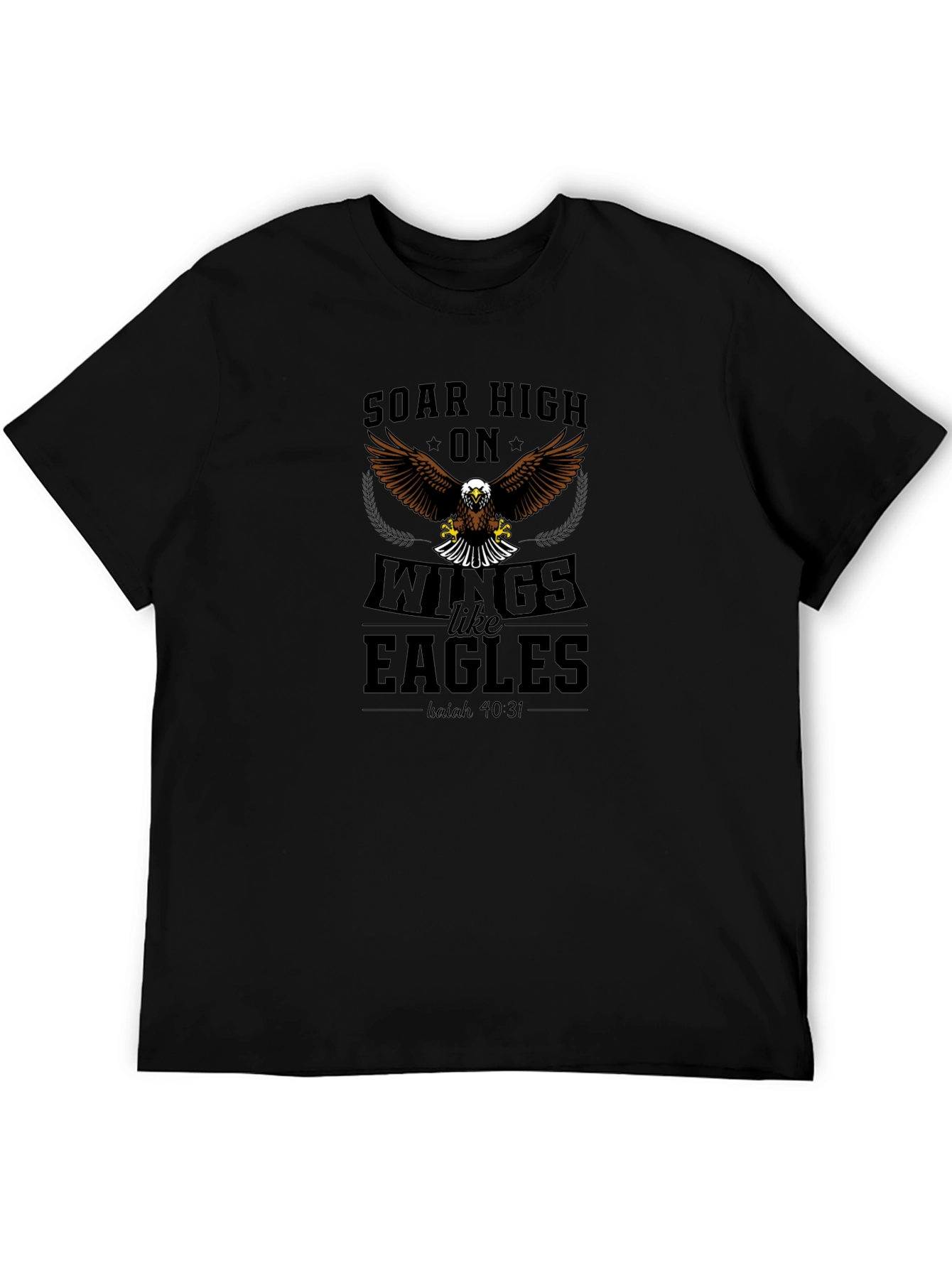 Soar High Eagle Wings Graphic Tee