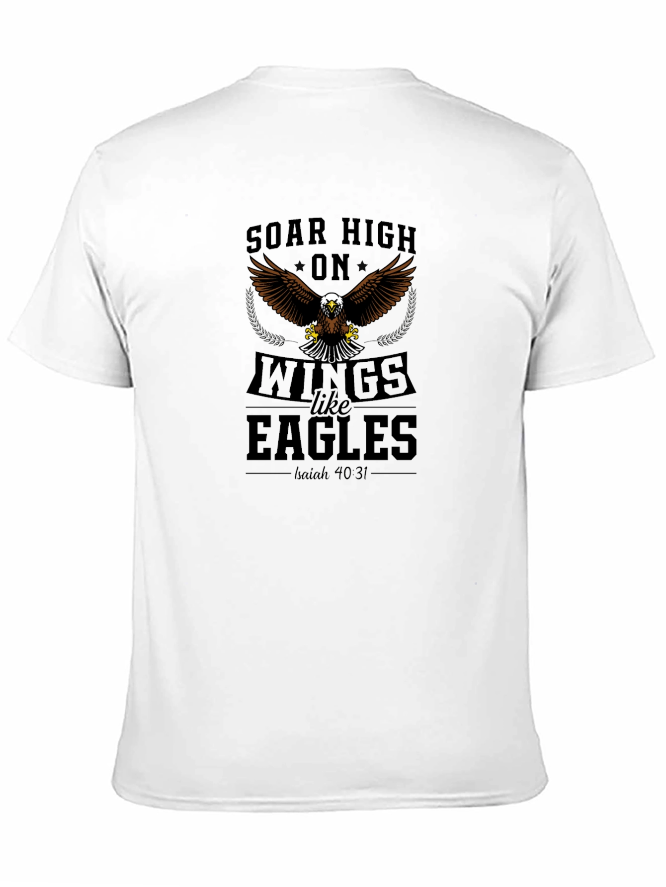 Soar High Eagle Wings Graphic Tee
