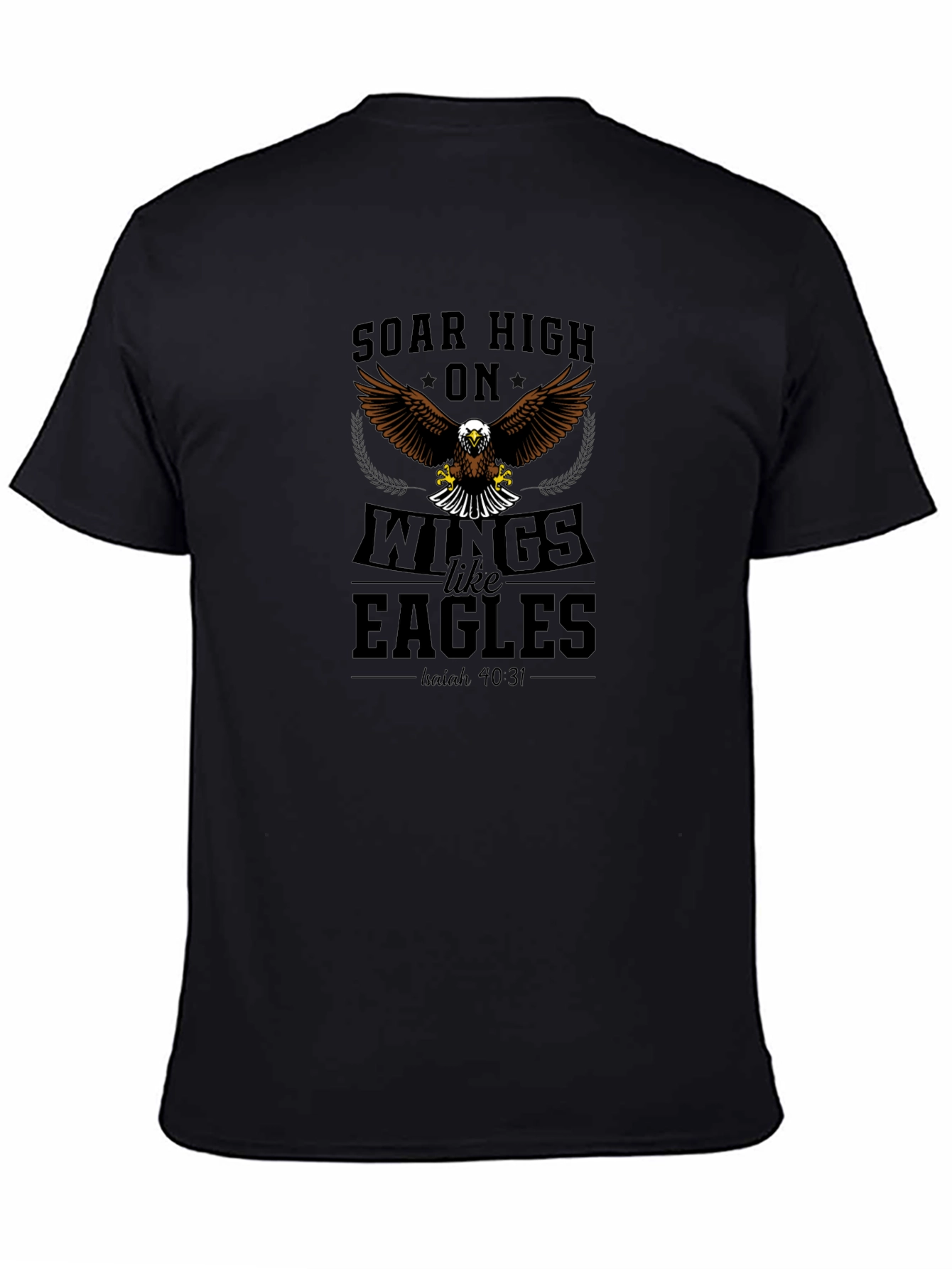 Soar High Eagle Wings Graphic Tee