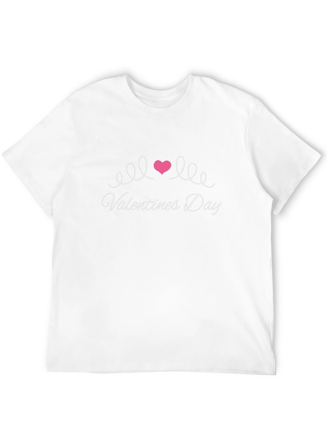 Valentines Day Graphic T-Shirt - Black
