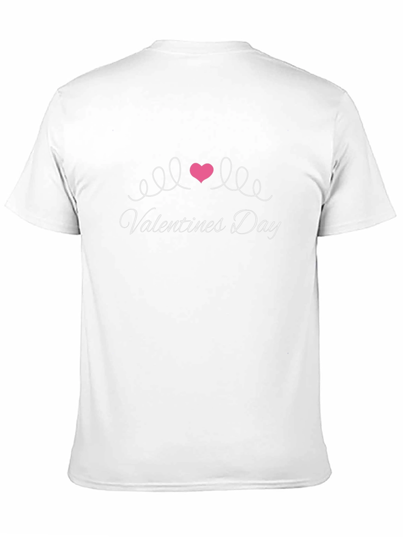 Valentines Day Graphic T-Shirt - Black