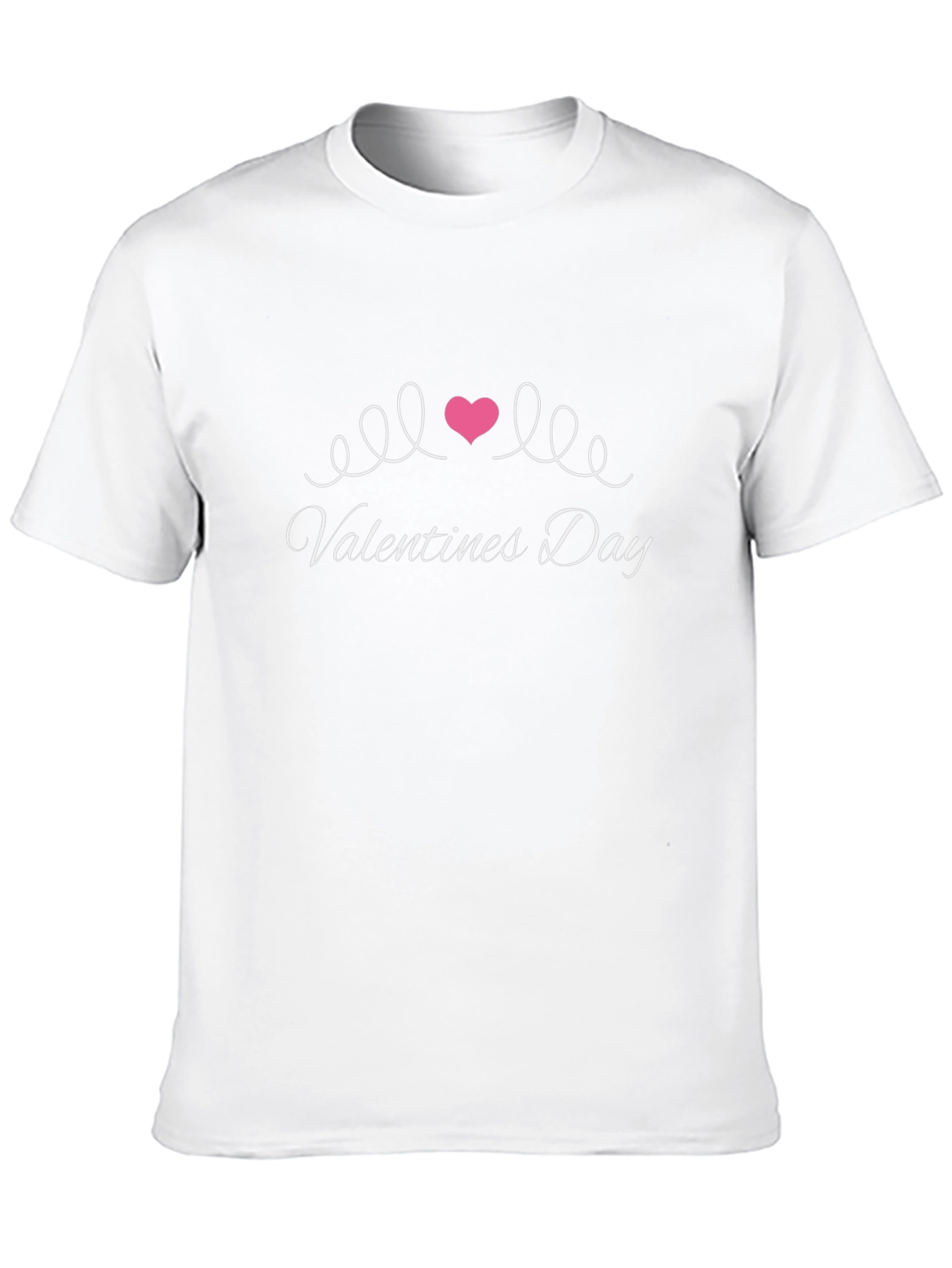 Valentines Day Graphic T-Shirt - Black