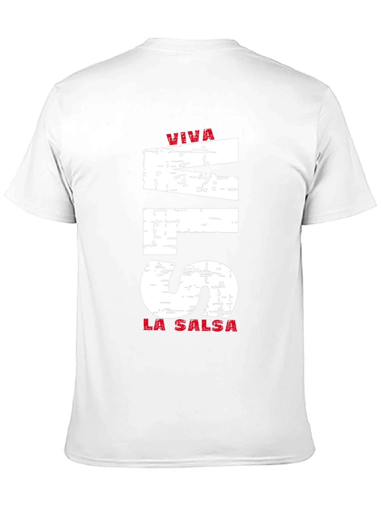 Viva Salsa T-Shirt - Unique Distressed Design