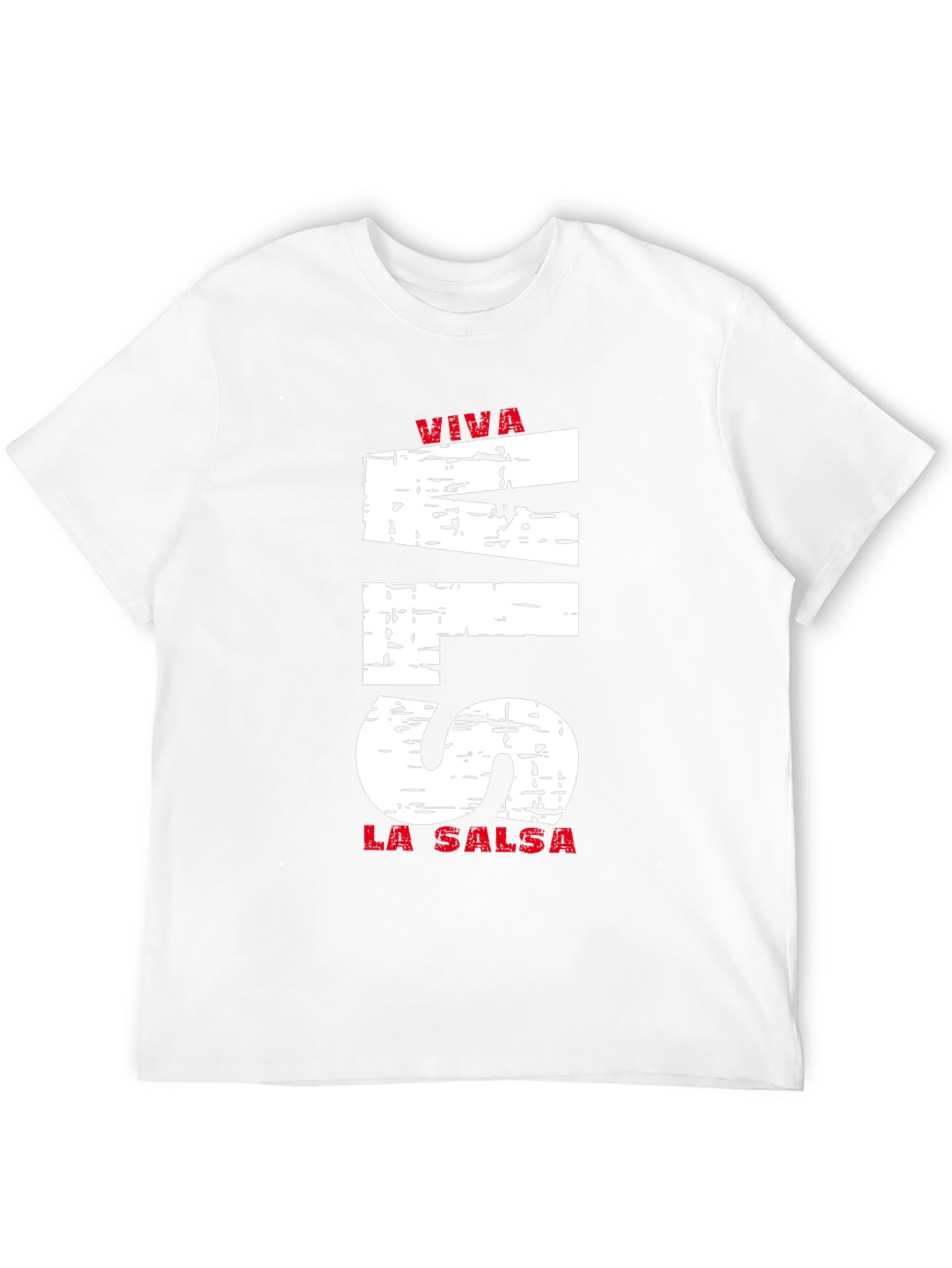 Viva Salsa T-Shirt - Unique Distressed Design