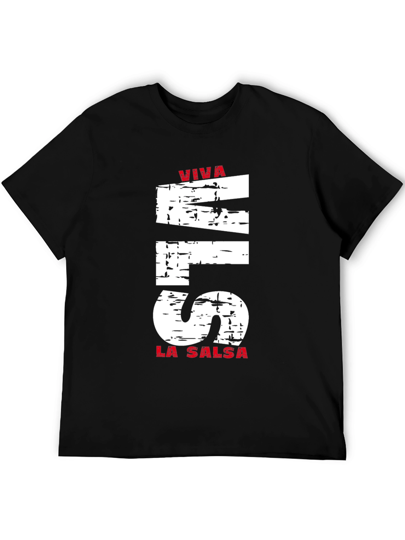 Viva Salsa T-Shirt - Unique Distressed Design