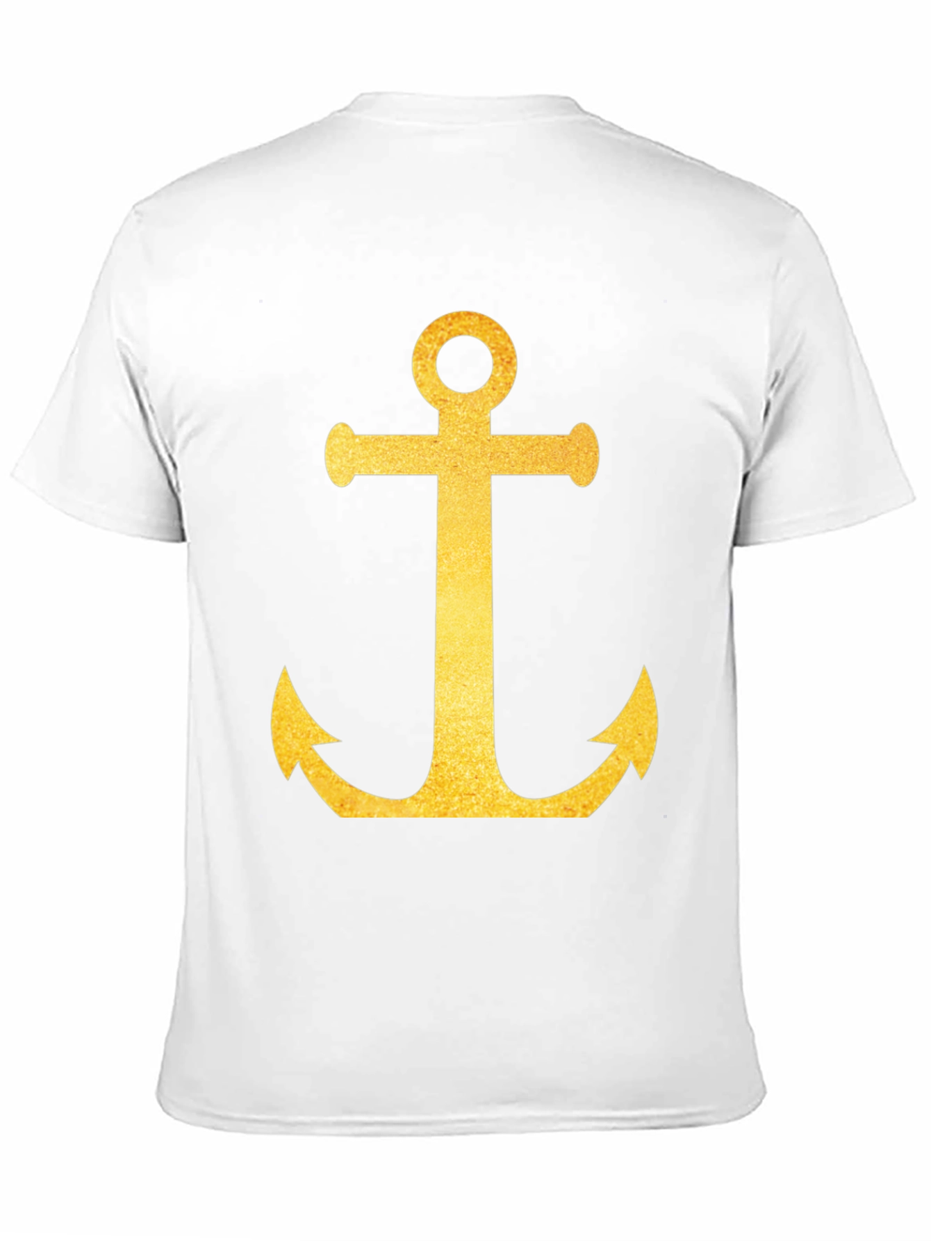 Golden Anchor Black T-Shirt