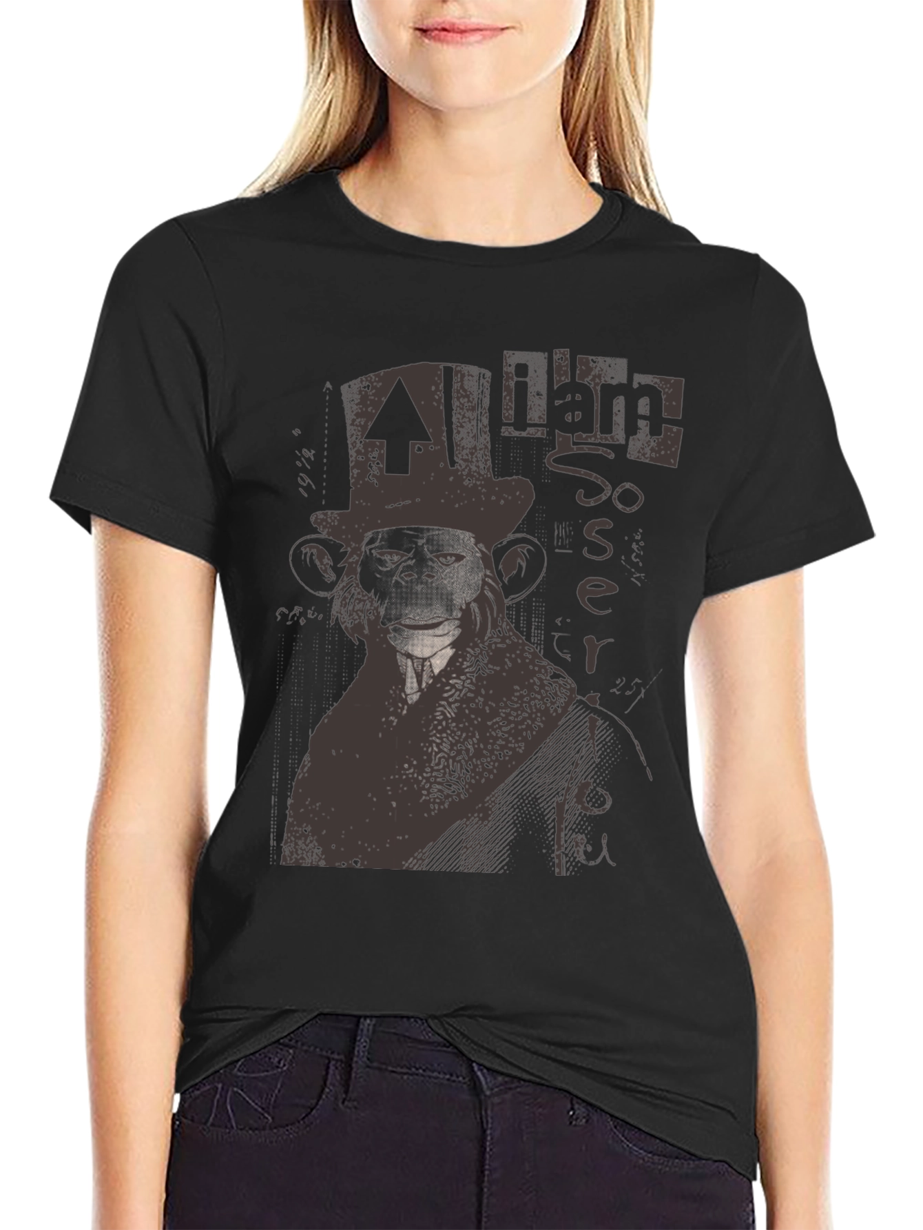 I am So Serious Monkey Tee
