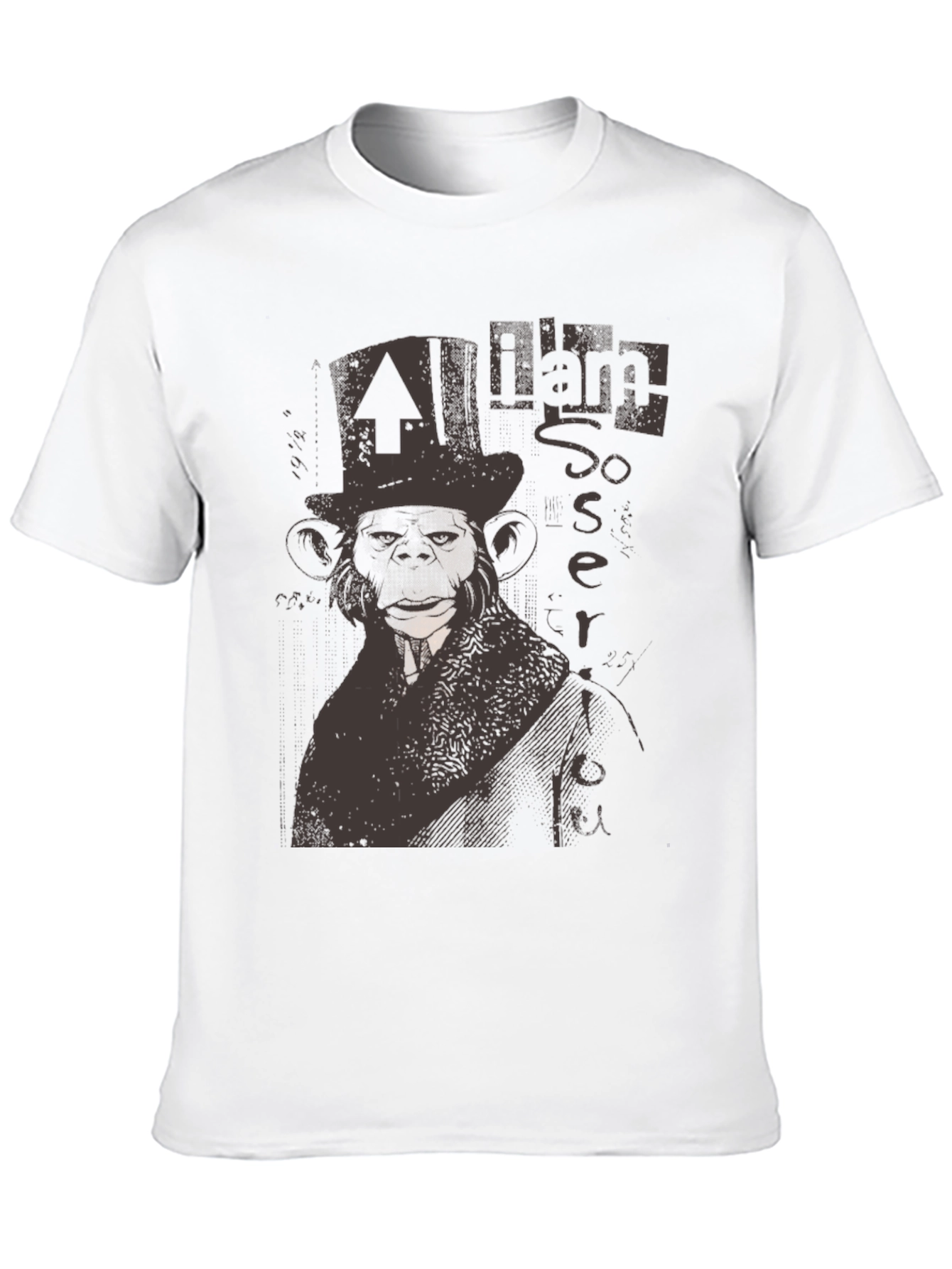 I am So Serious Monkey Tee