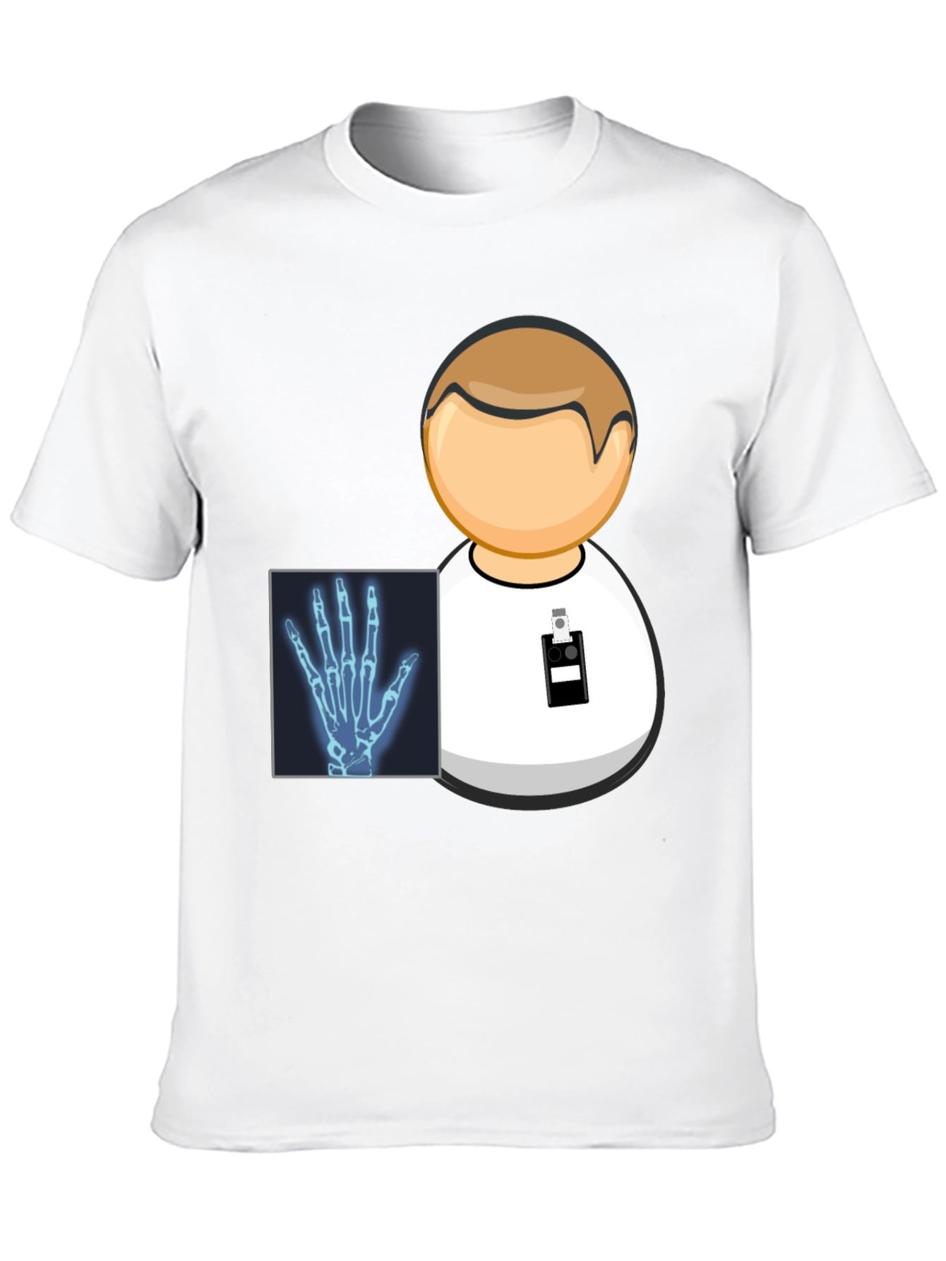 Radiology Hand X-Ray Graphic Tee