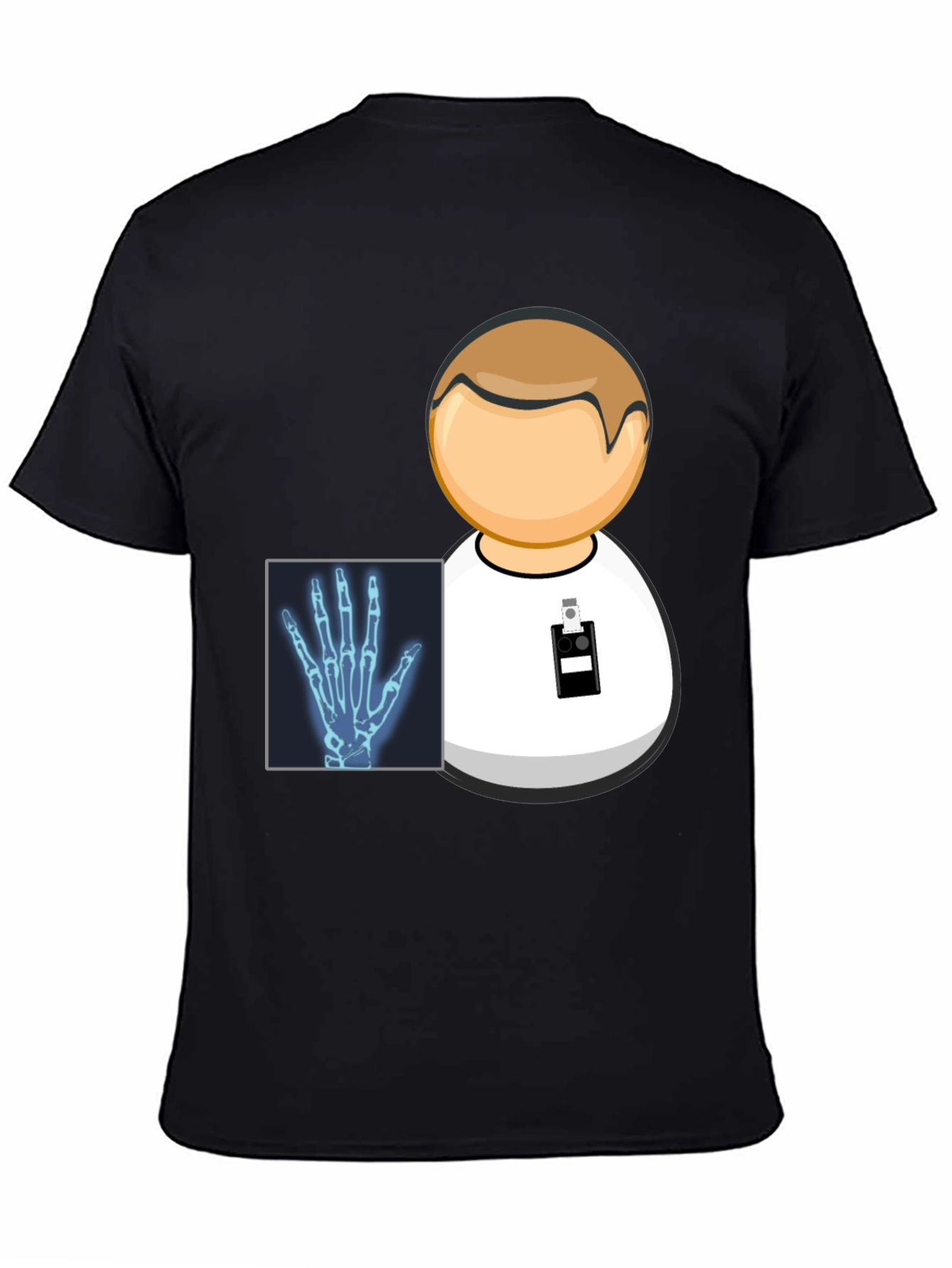 Radiology Hand X-Ray Graphic Tee